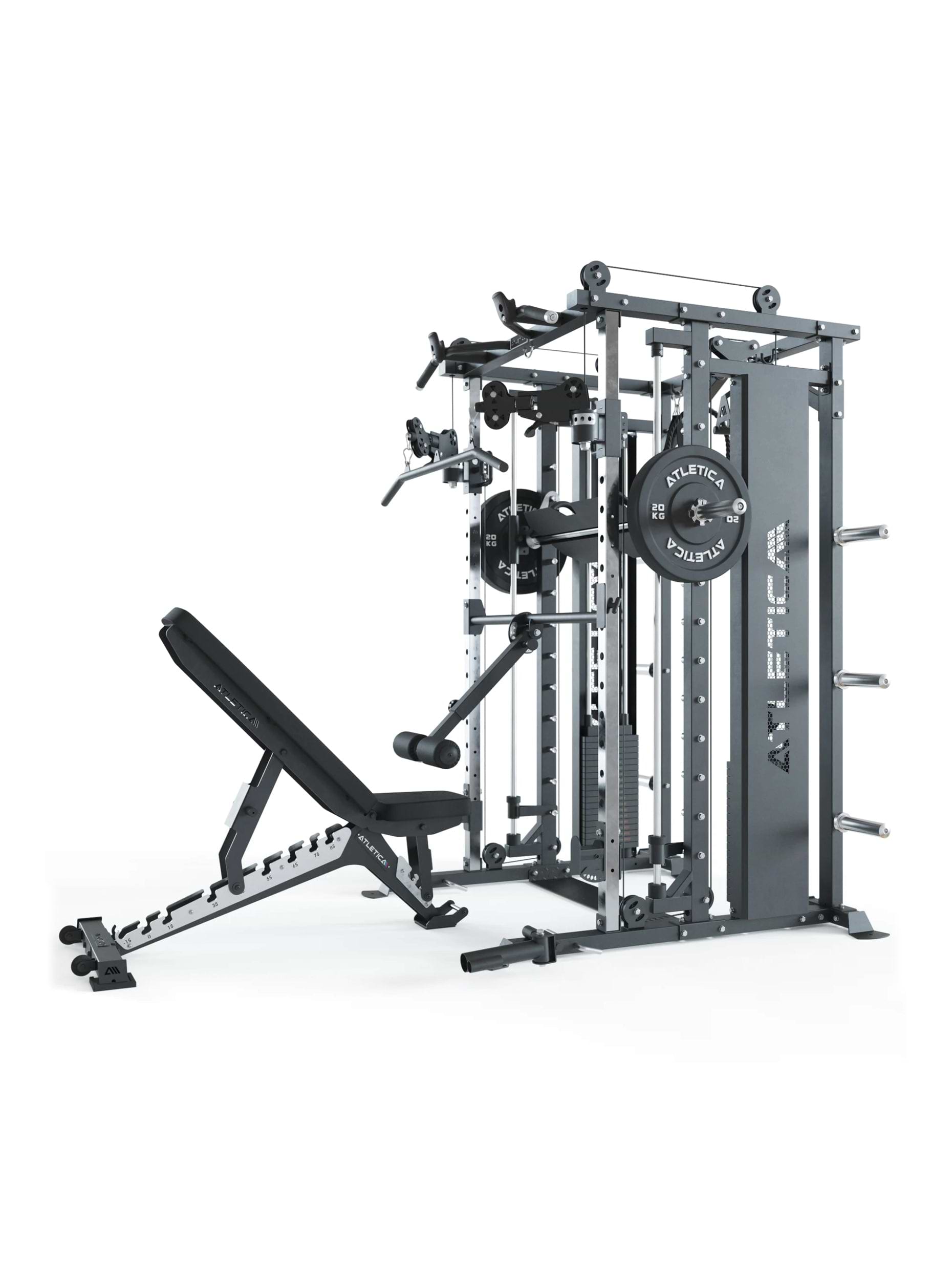 Kraftstation ATLETICA X-Fortress: mit 180kg Steckgewichten