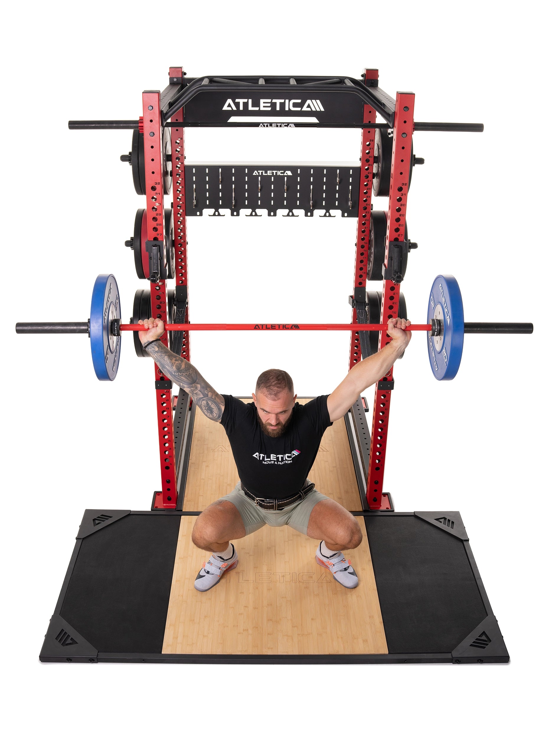 Weightlifting Plattform für sicheren Stand beim Gewichtheben