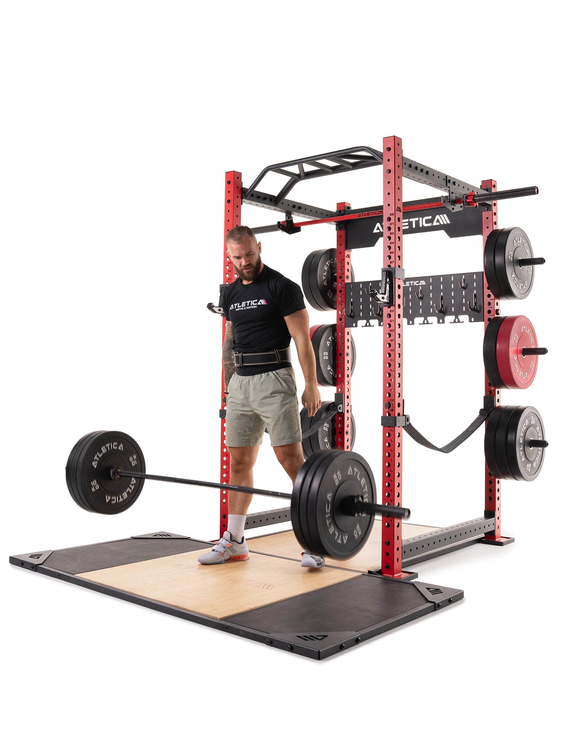Kreuzheben am Atletica Deadlift Plattform