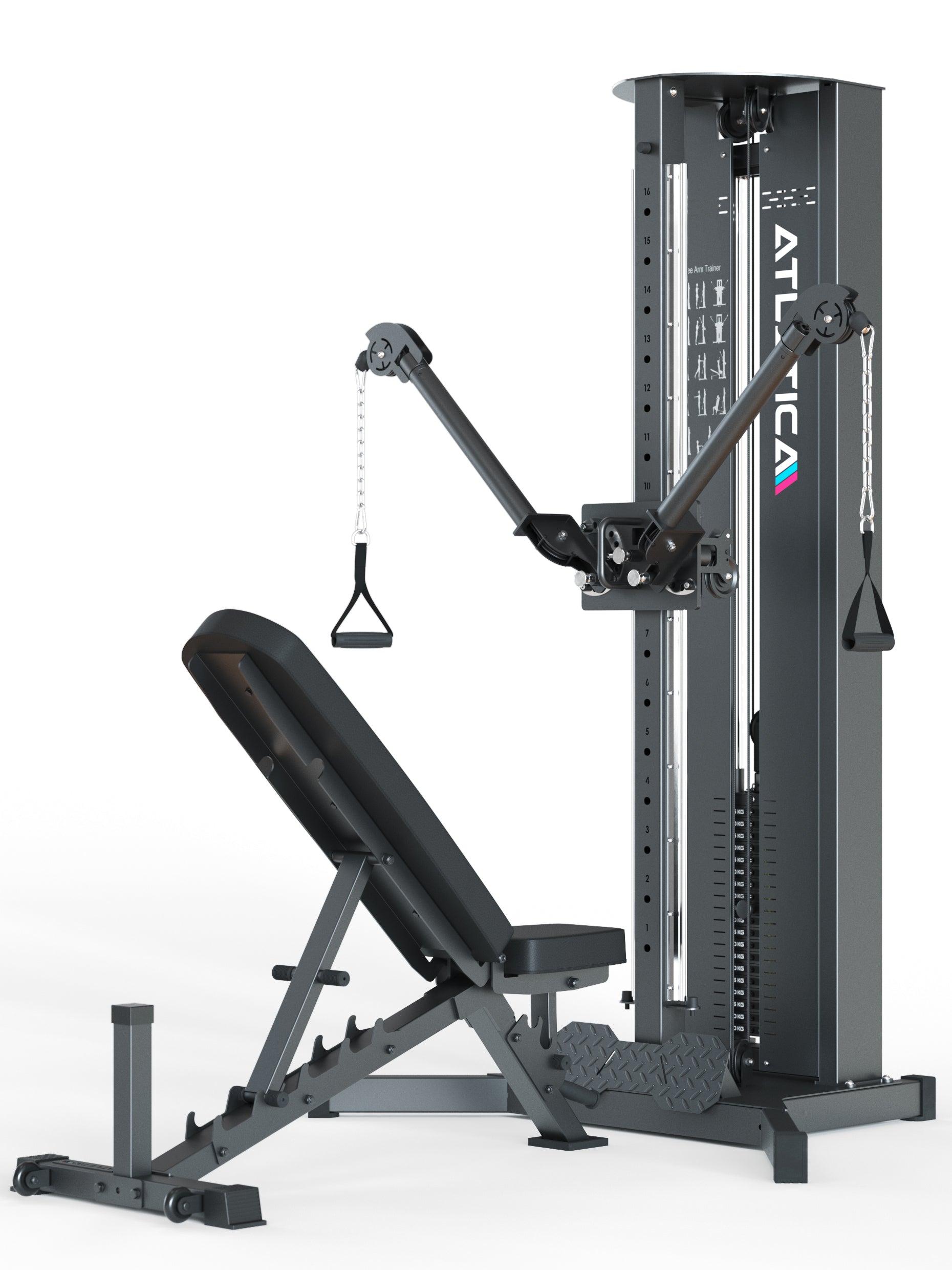 Butterfly Set | Kronika Kabelzugstation & B4 Hantelbank