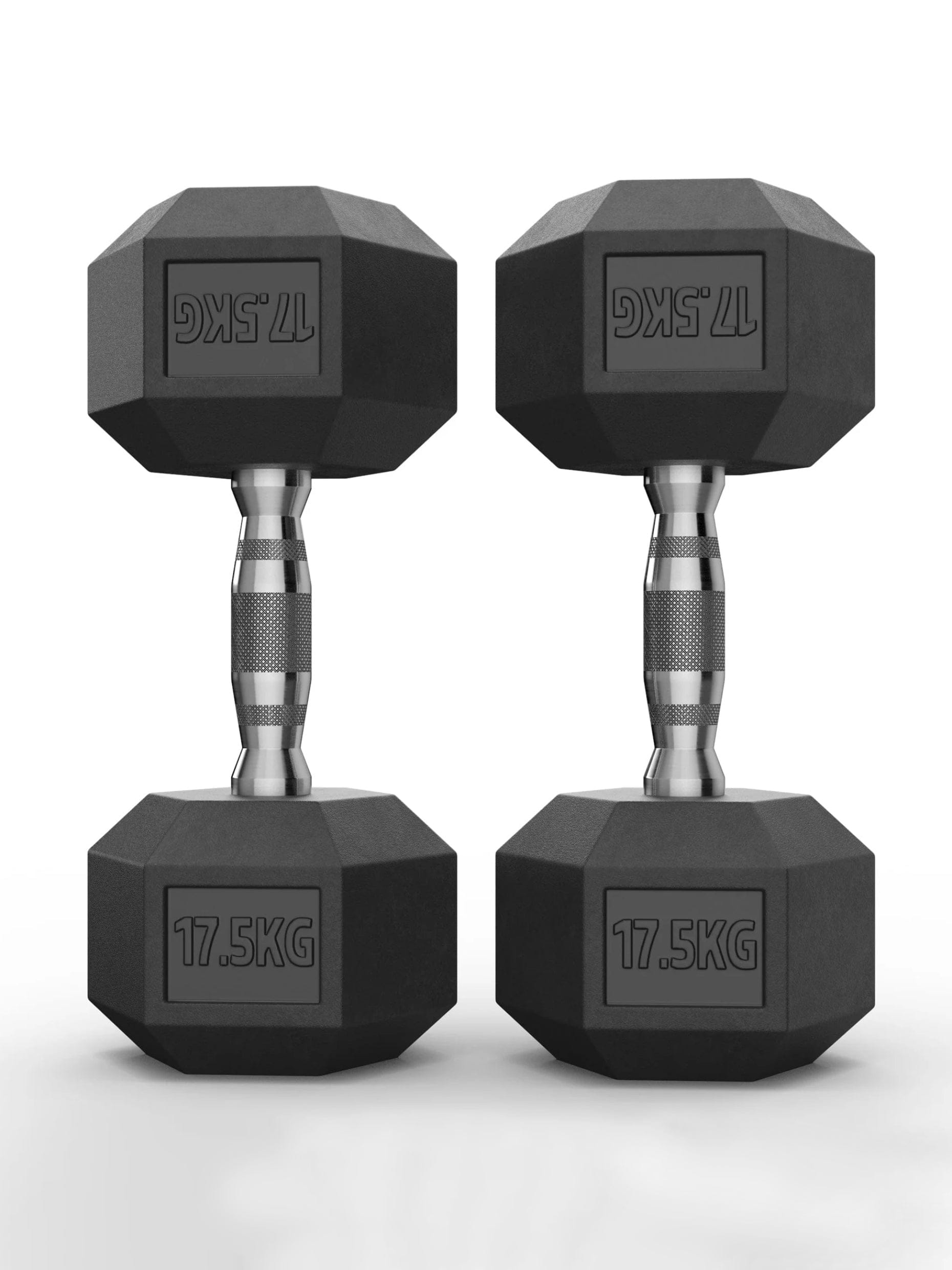 Gewichte > Hexagon kurzhantelnHexagon PVC ummantelt (paarweise)ATLETICA Hexagon Kurzhanteln ∣ PVC Bezug ∣ Schutzummantelung ∣ Langlebig ∣ Geruchsarm