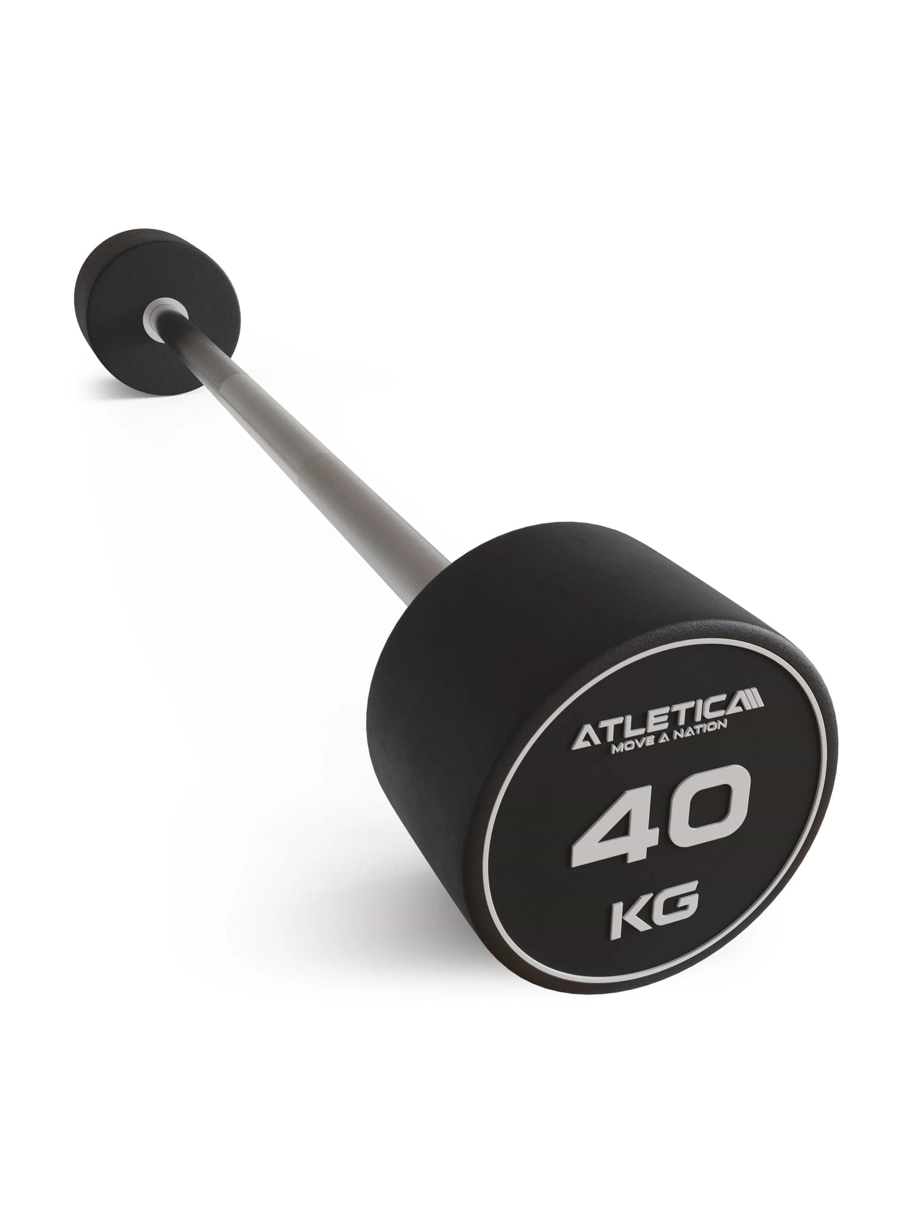 Langhantel in premium Design und Qualität | Edel, robust und geruchsfrei | Einzeln | 