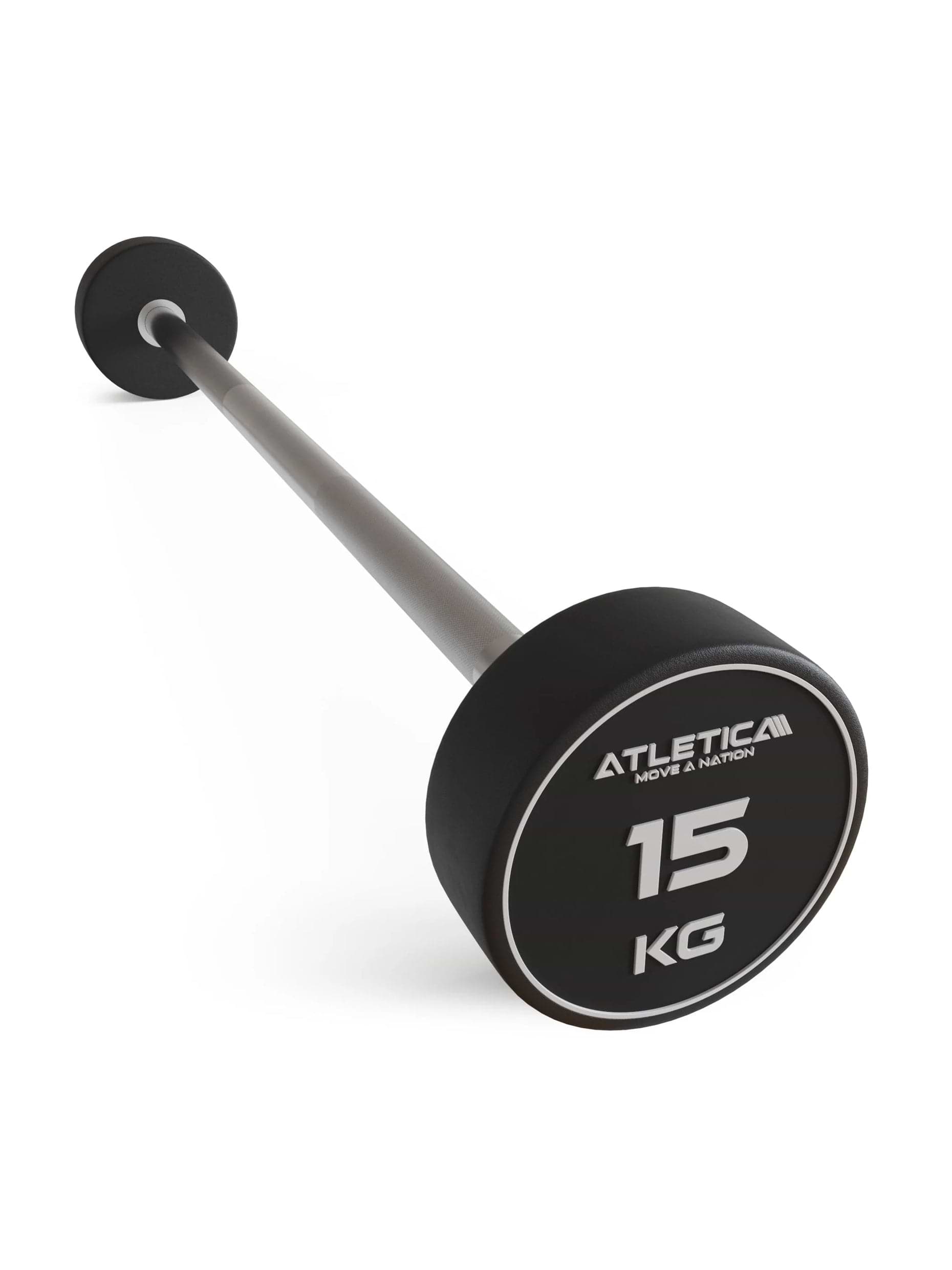 Langhantel in premium Design und Qualität | Edel, robust und geruchsfrei | Einzeln | 