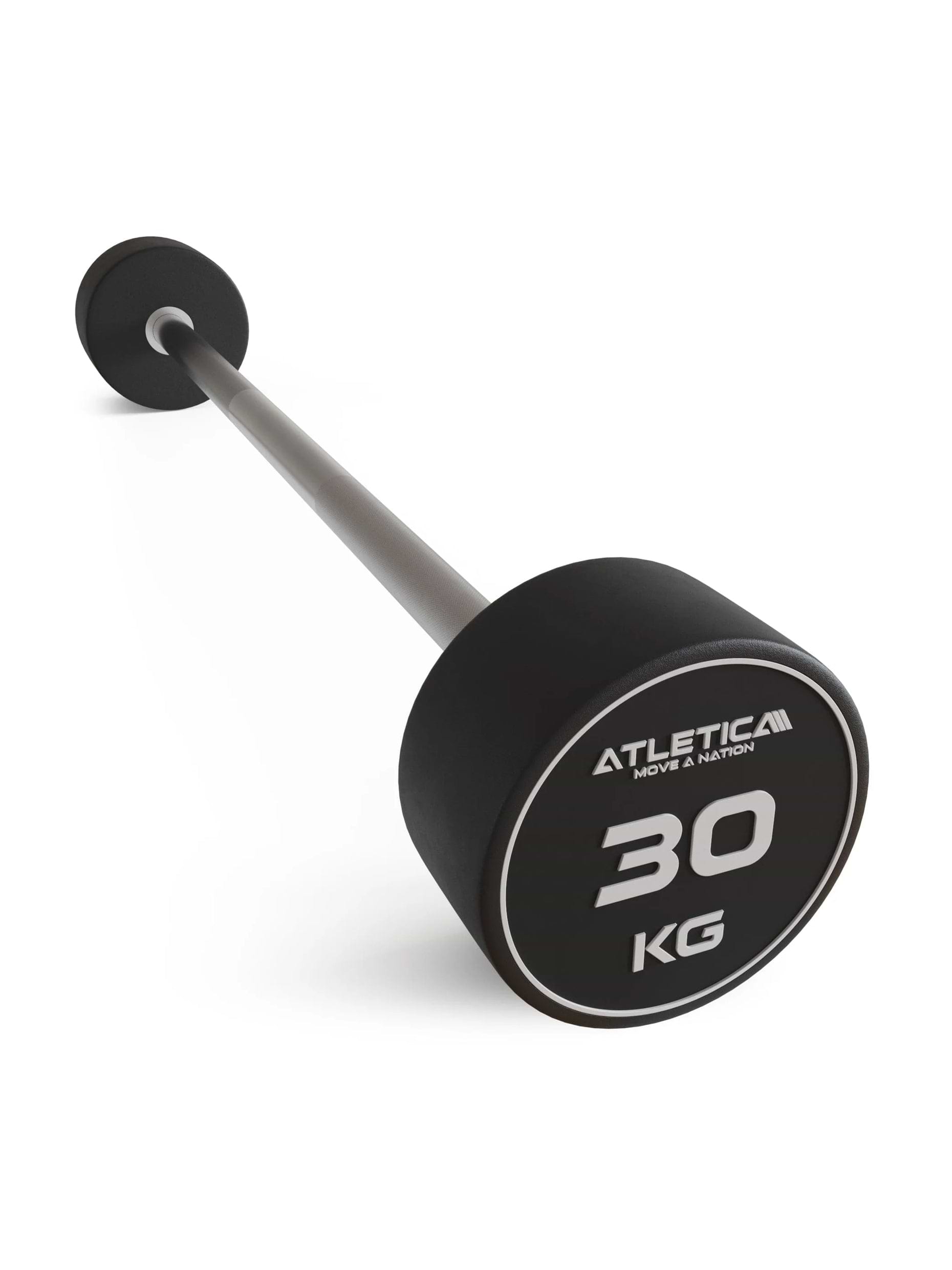 Langhantel in premium Design und Qualität | Edel, robust und geruchsfrei | Einzeln | 