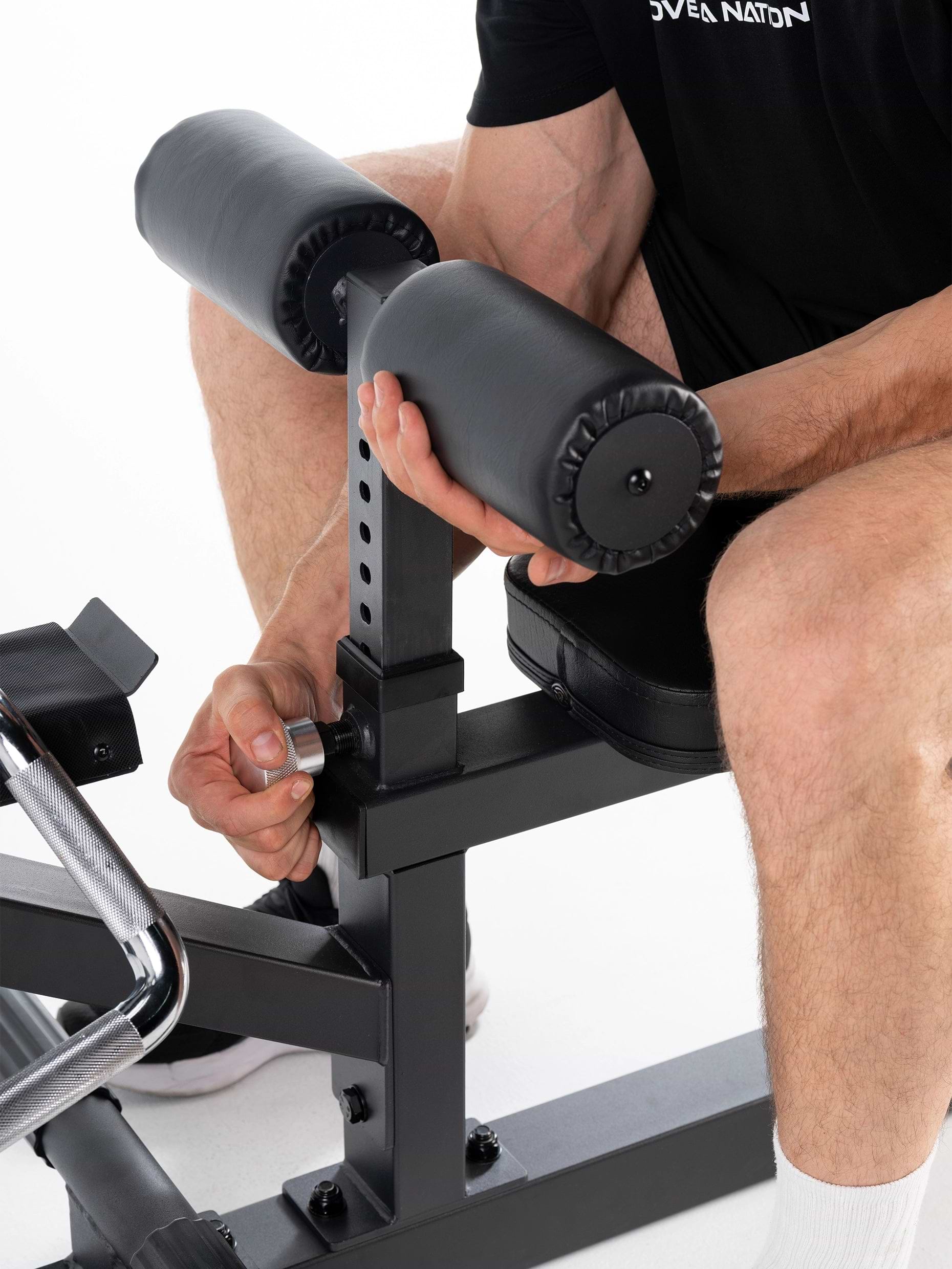 verstellbare Beinpolster mit Pop-Pin