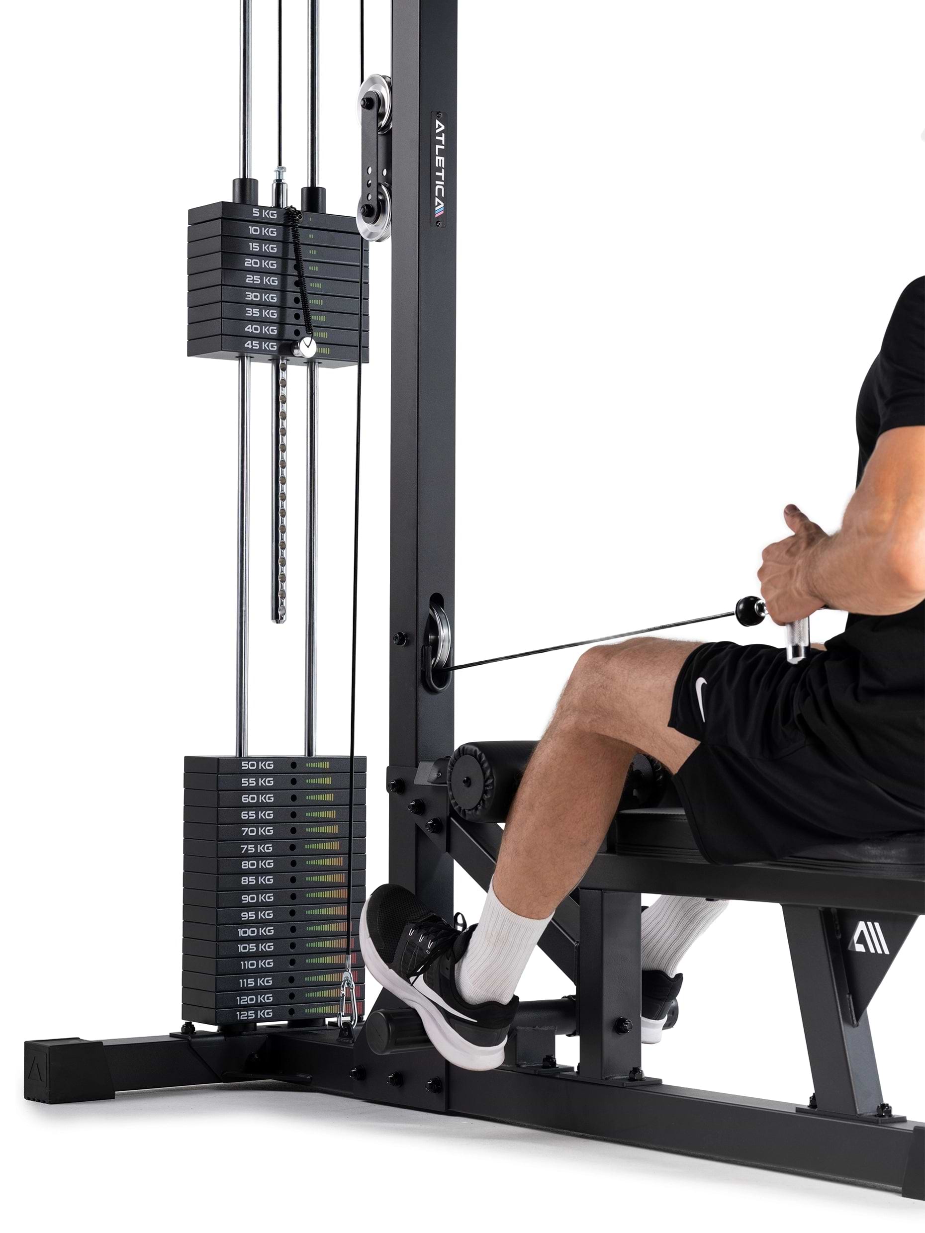 Rudern am Latzug mit Ruder-Station