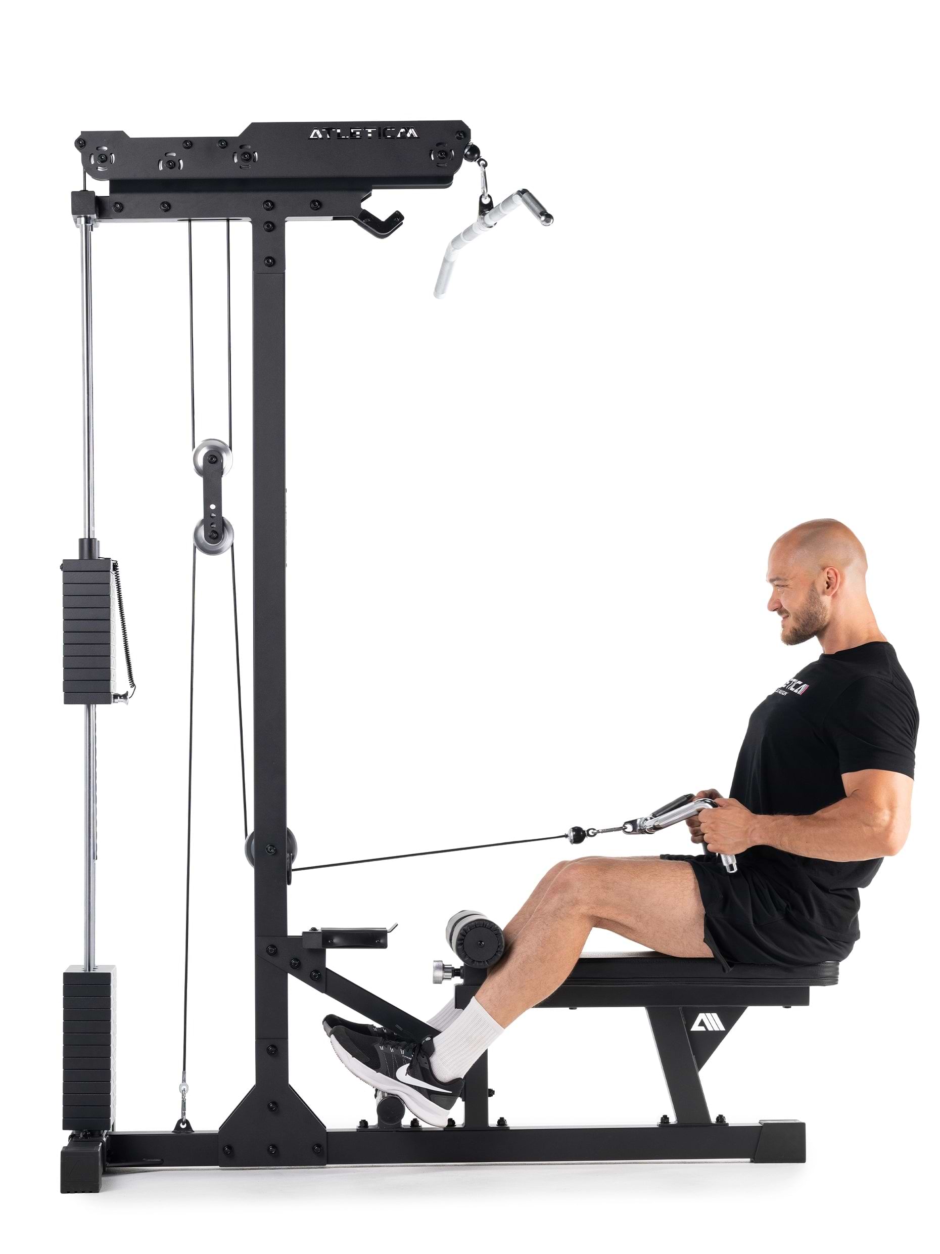 Rudern am Latzug mit Ruderstation von Atletica