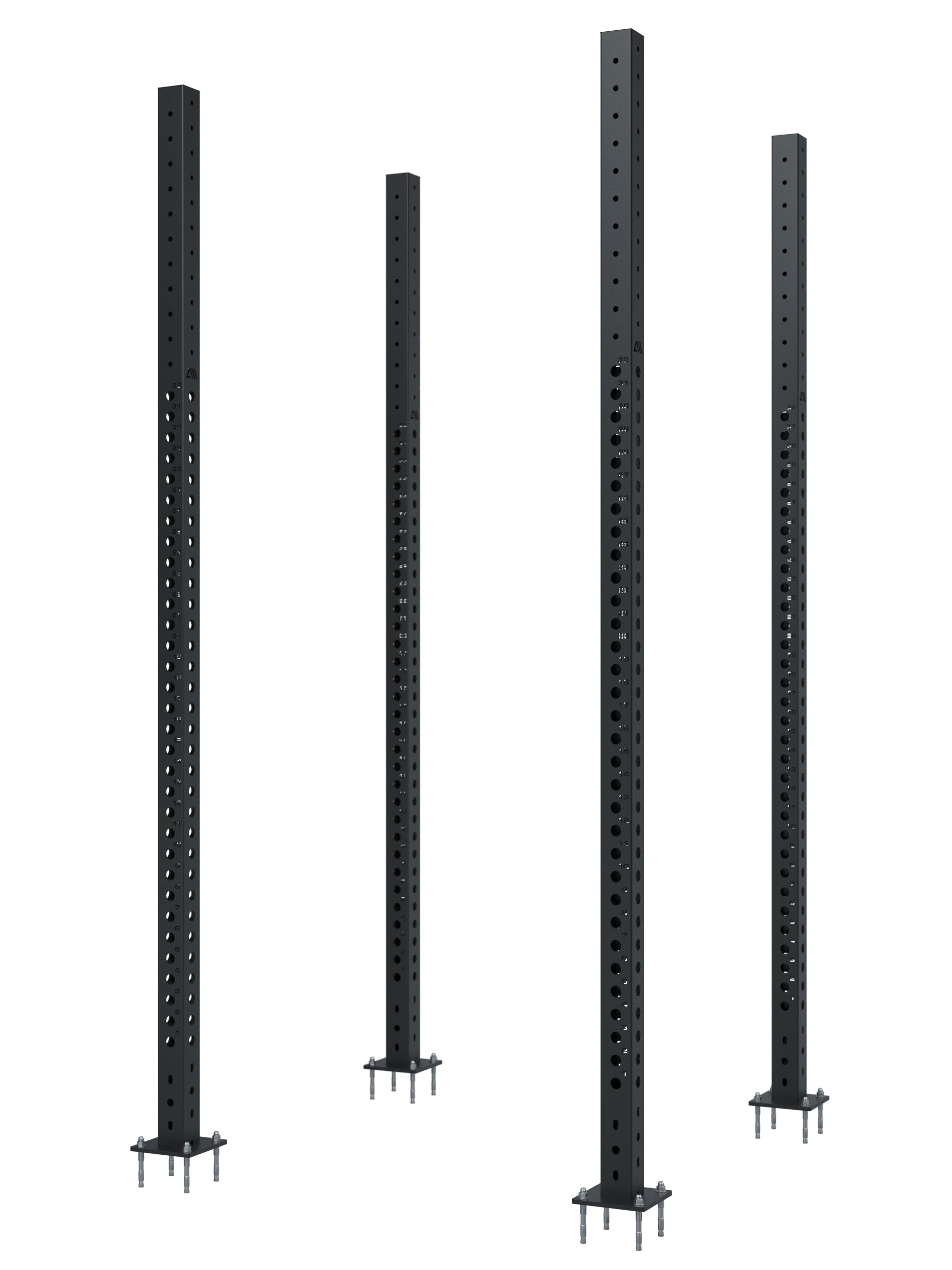 R8 Magma Power Rack Bolzenanker Set für Uprights