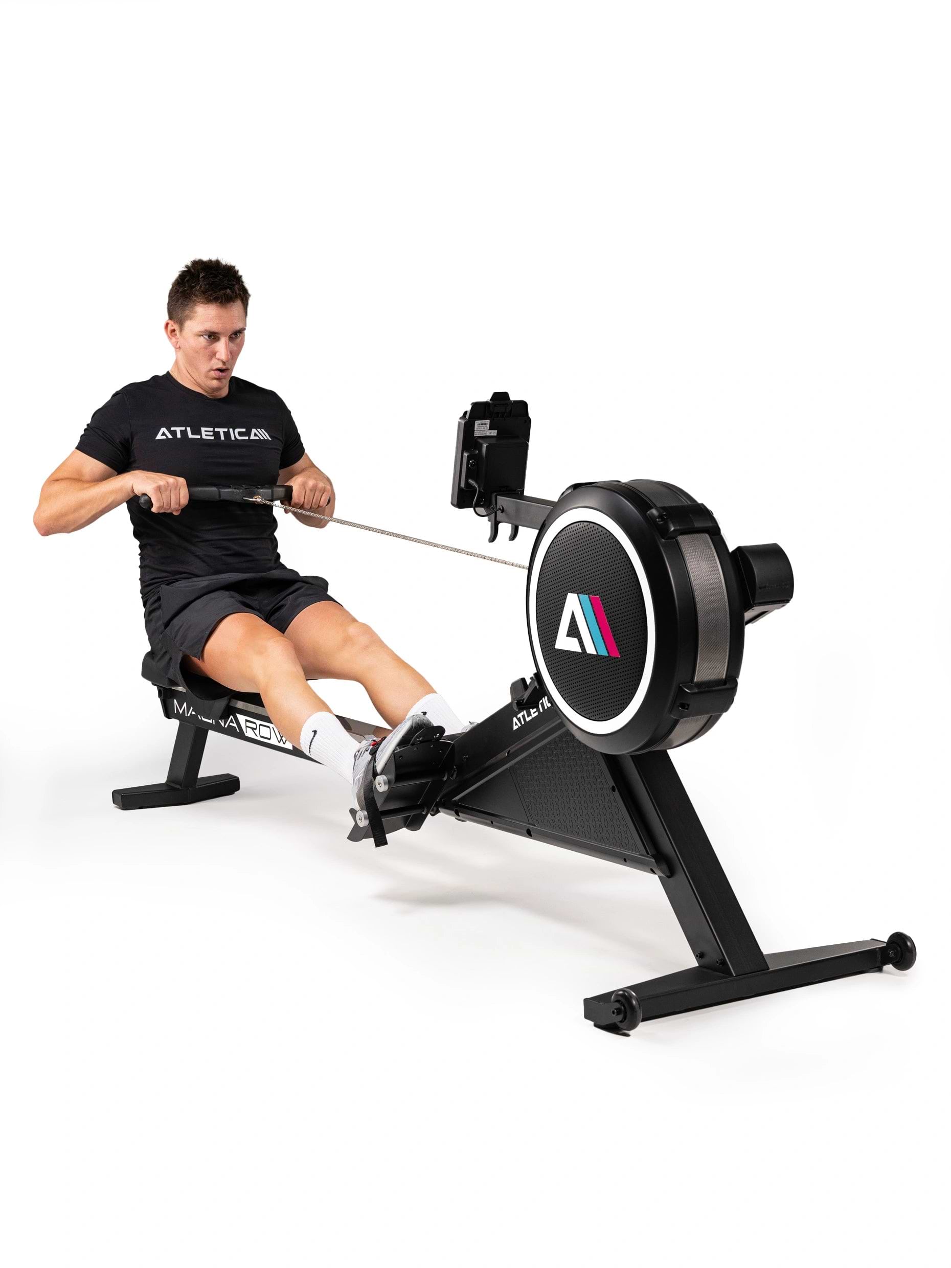 MagnaRow Set | Ruderergometer inkl. Bodenschutz & Set Widerstandsbänder