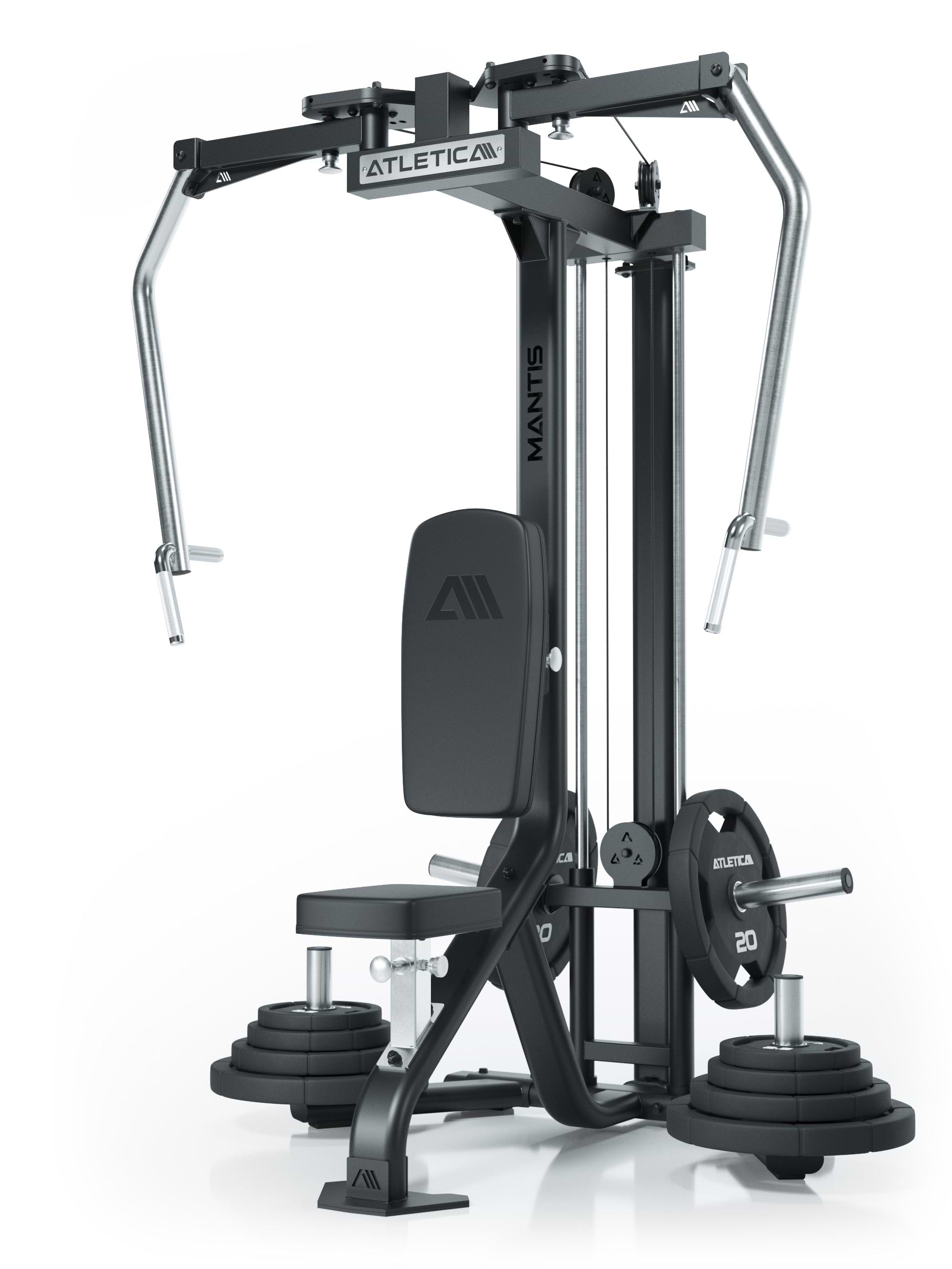 Mantis Butterfly Reverse Combo Maschine mit Plate-Loaded-System für Brust- und Reverse-Fly-Training