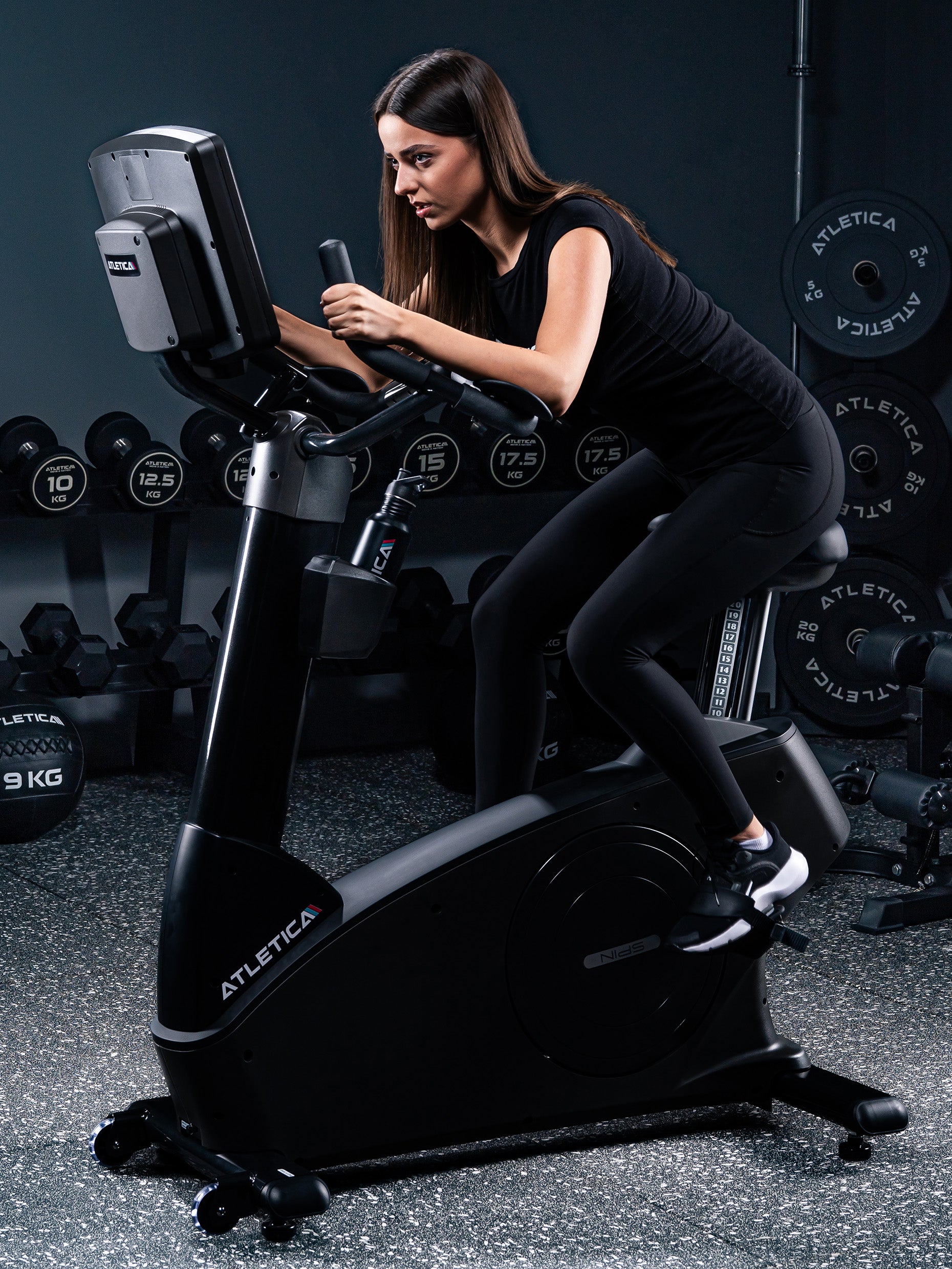 Magnetisches Ergometer mit Widerstandssystem: Perfekte Position für jeden Athleten