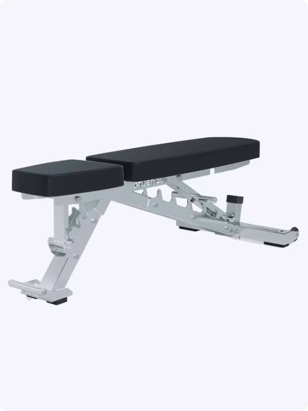 Outdoor Hantelbank aus Edelstahl