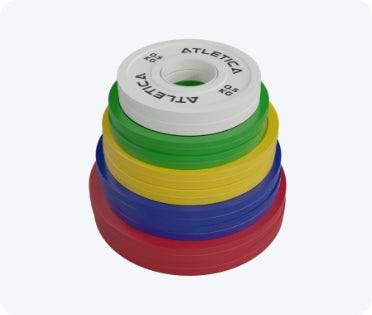 Add-On-Plates farbige Hantelscheiben