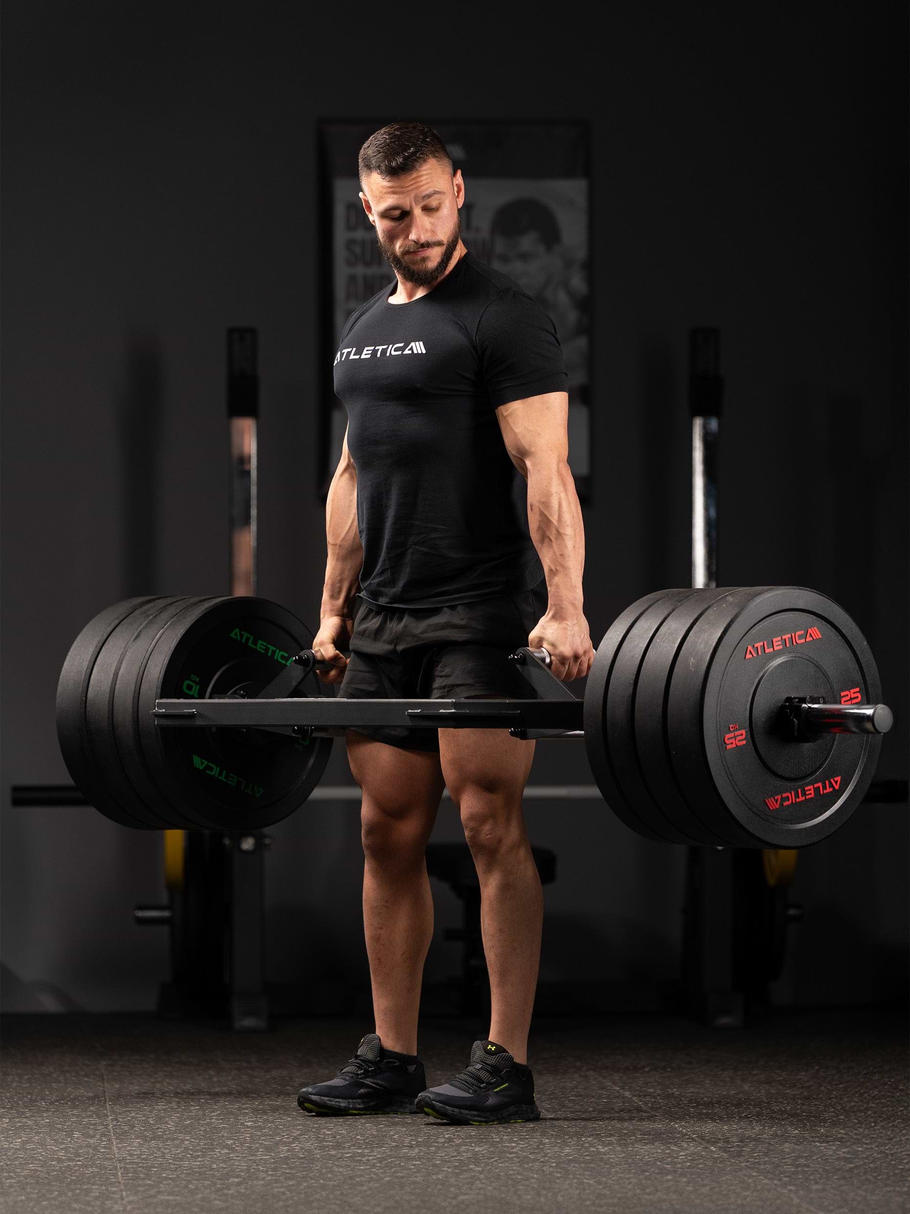 Hantelstange: Open Hex Bar von Atletica - Kreuzheben