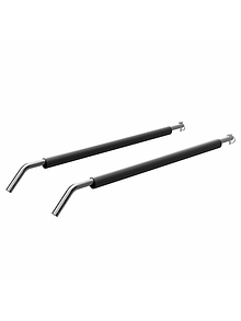 Pin-and-Pipe-Safety Zubehör für R8 Power Racks: Sicherheitsablagen aus Ø 25 mm Rundstahl | Ø 45 mm Stahlrohre mit 3 mm Stärke | Angewinkelte Griffe | Paarweise