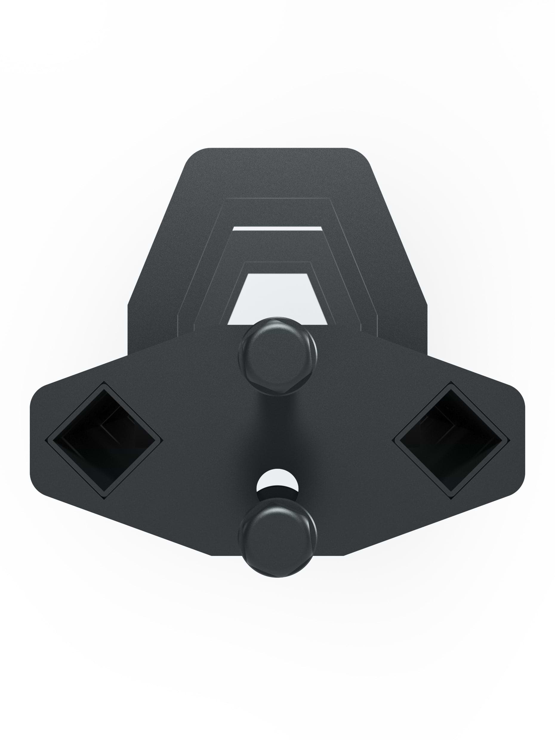 Befestigung für die R8 Ablage für Gewichte: gefertigt aus massivem, pulverbeschichtetem Stahl – rostresistent und kratzfest