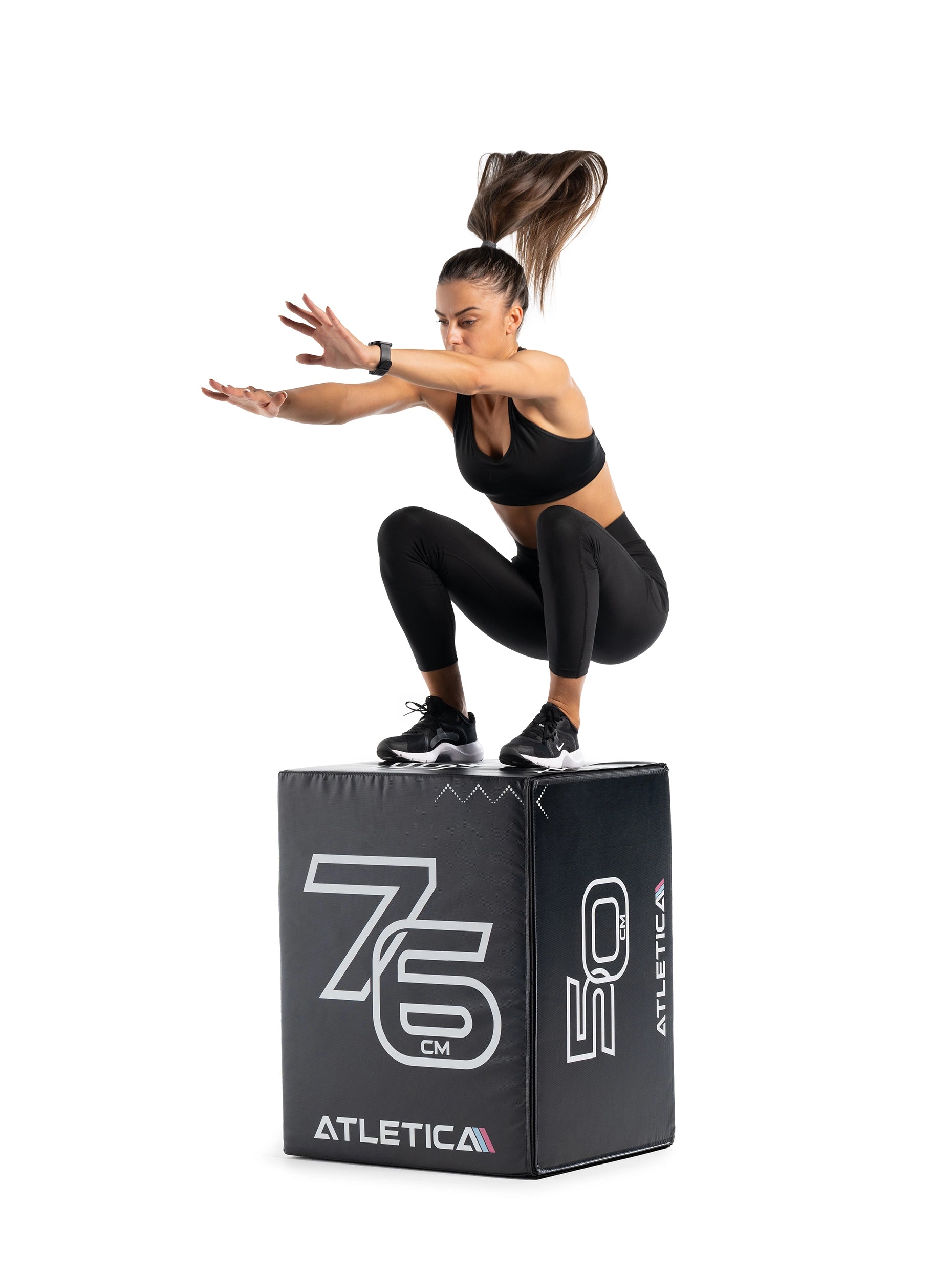 Plyobox Jumps auf 76 cm hohem Kasten