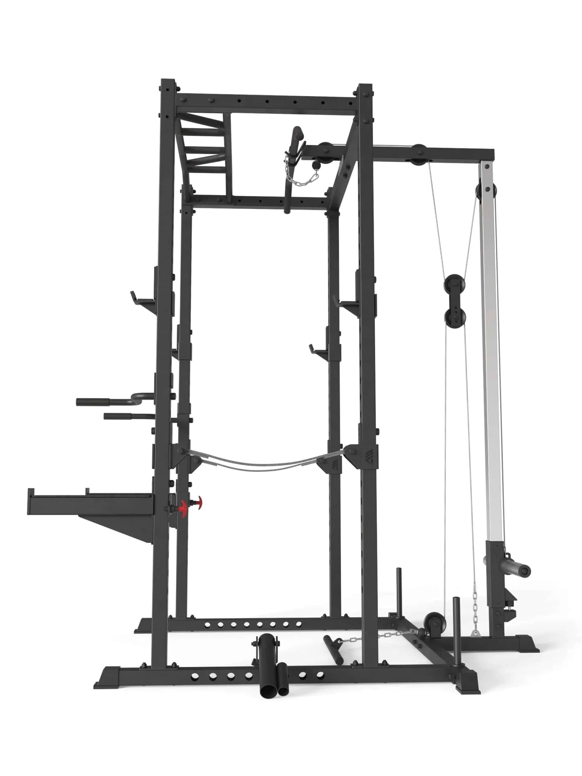 Power Rack mit Vollausstattung R5 Serie, Platzsparende All-in-One-Lösung,