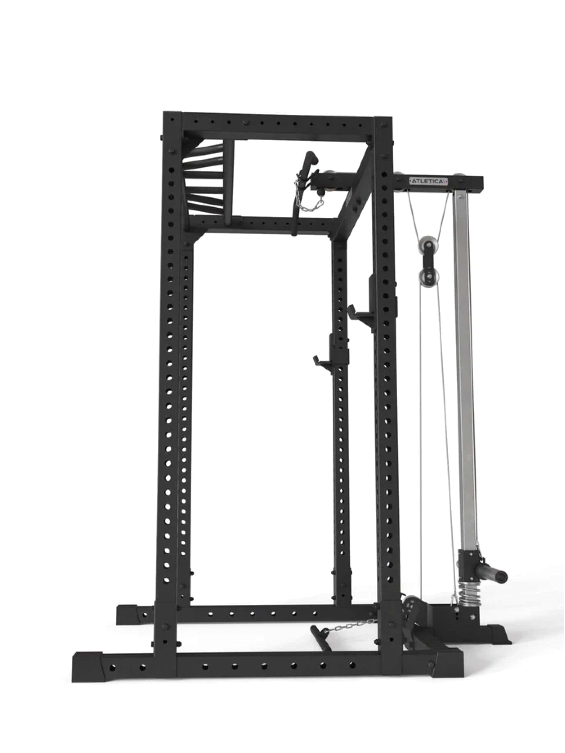 Squat Rack R7-Base Plate 128 kg Eigengewicht | Modular erweiterbar | in zwei Höhen verfügbar, 