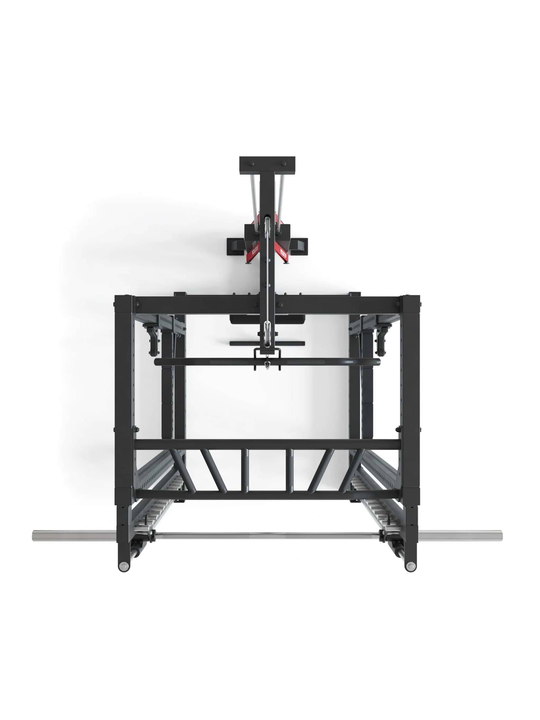 Power Rack R7-Daemon: Integrierter Langhantel, 