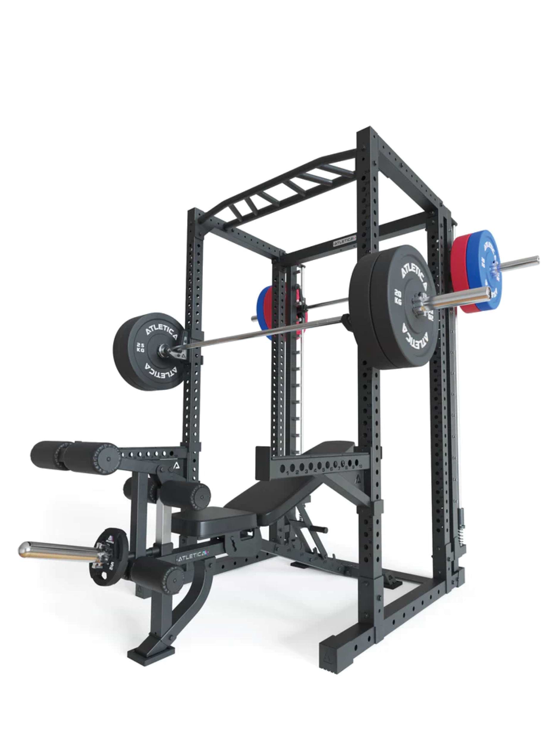 Power Cage R7-Reeve: Squat Rack mit Smith Machine und Klimmzugstange, #size_224-cm