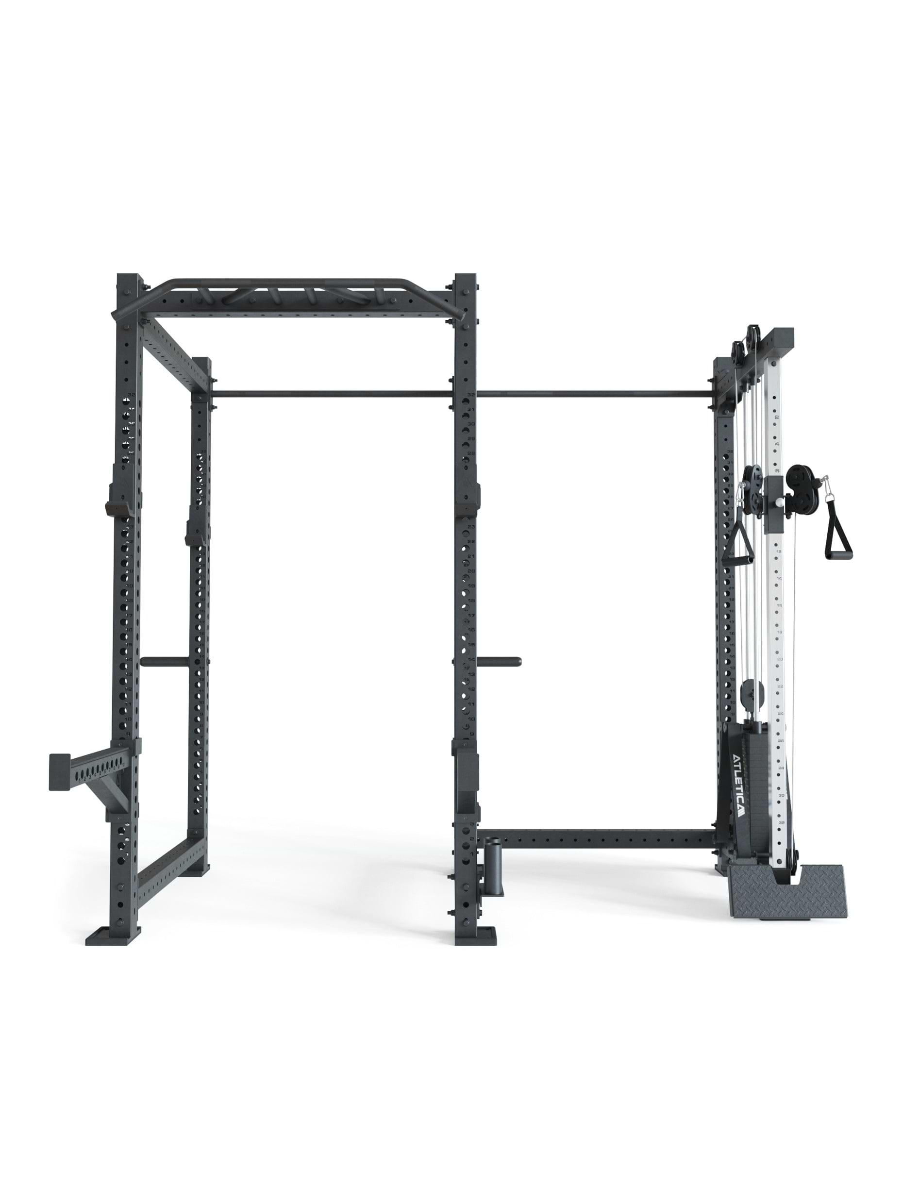 Power Rack R8-Drift PRO: Squat Rack mit Kabelzug