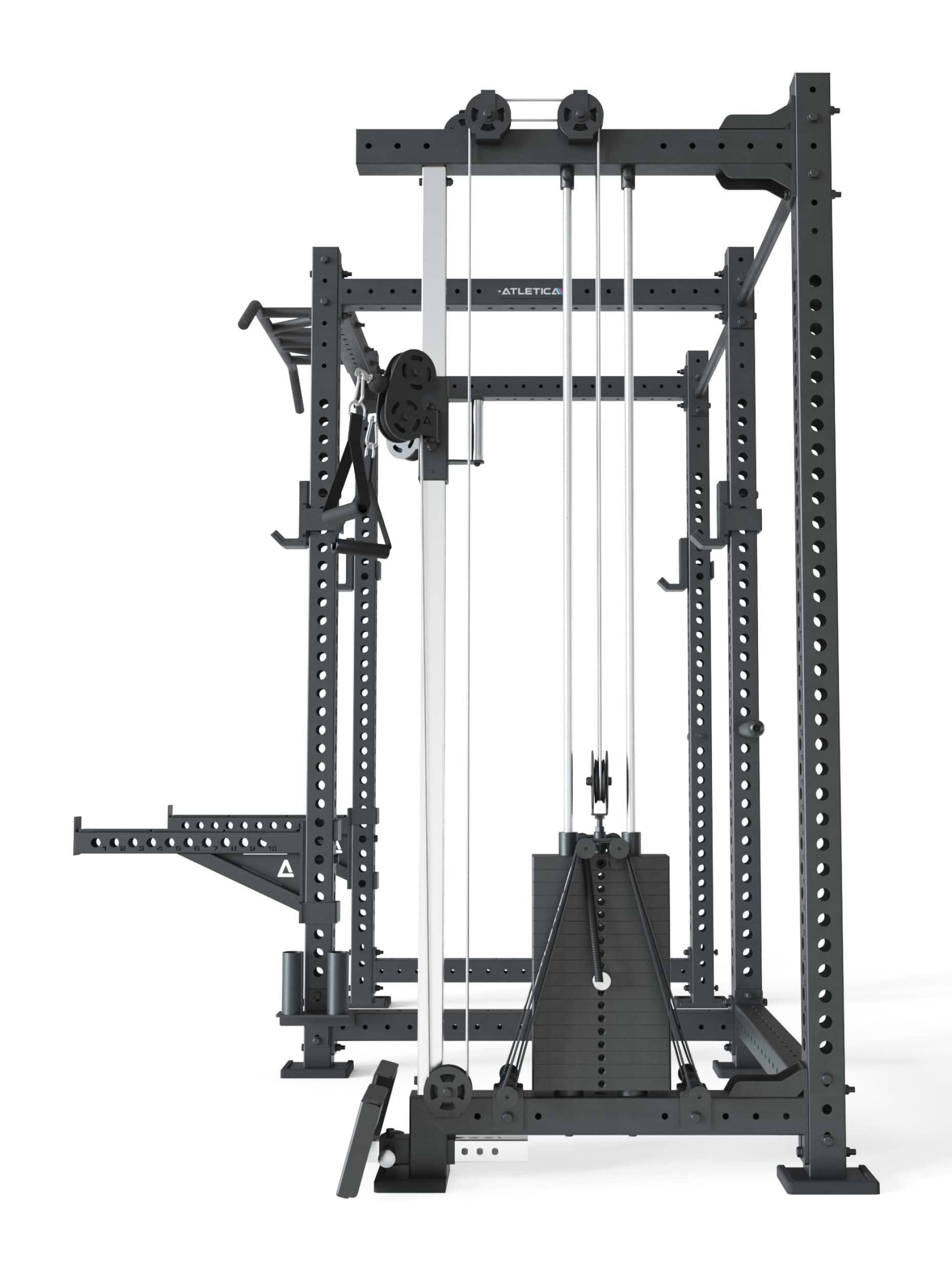 Power Rack R8-Drift PRO: 123x261 cm Grundfläche