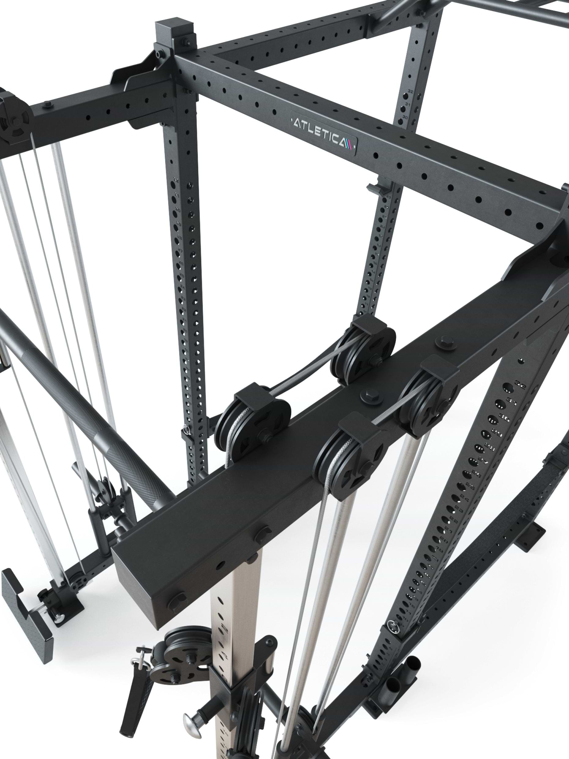 Power Rack R8-Duality: 183x235 cm Grundfläche | 262 kg schwer