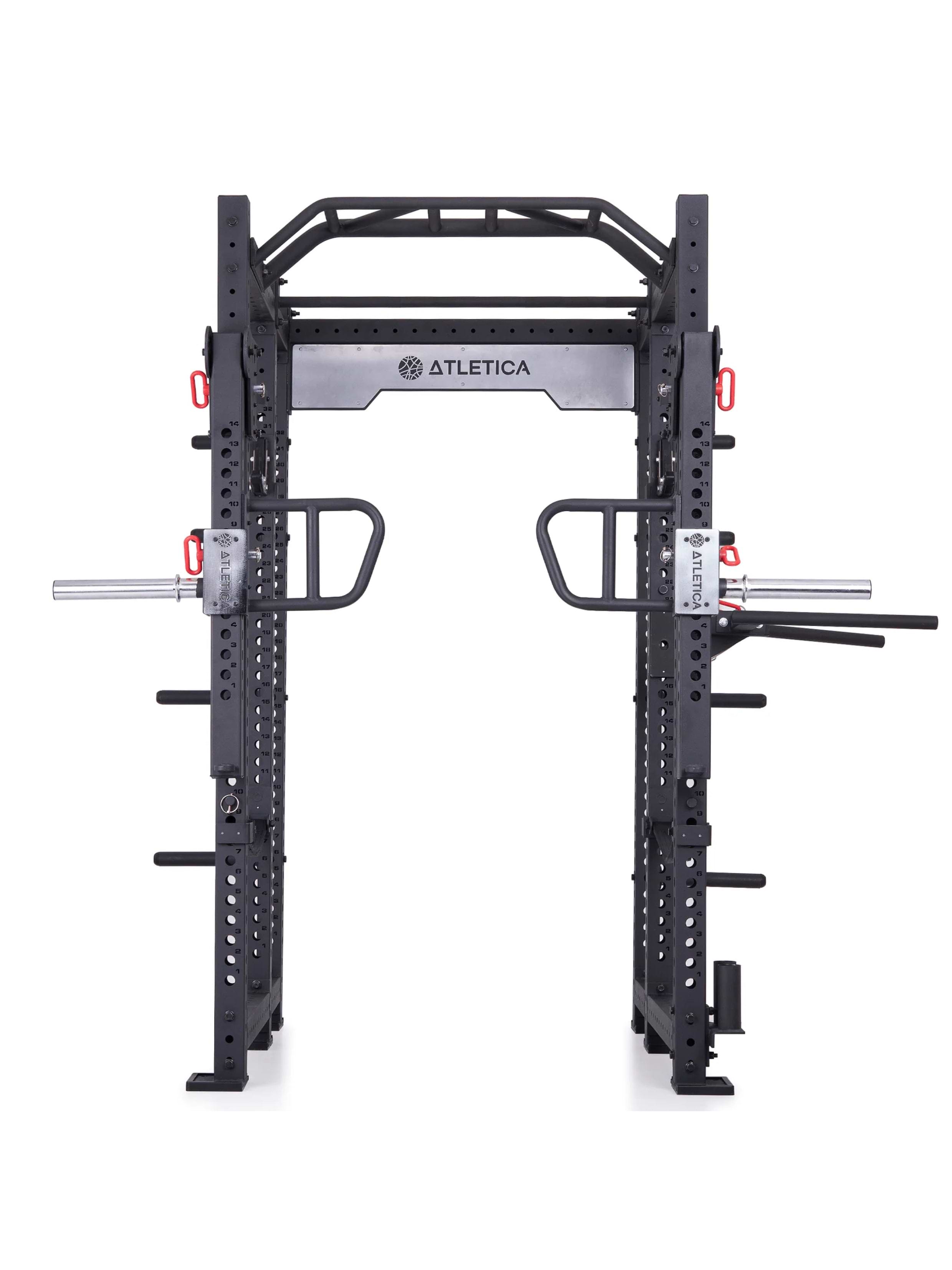 Power Cage R8-Strike: 6-Pfosten Squat Rack 