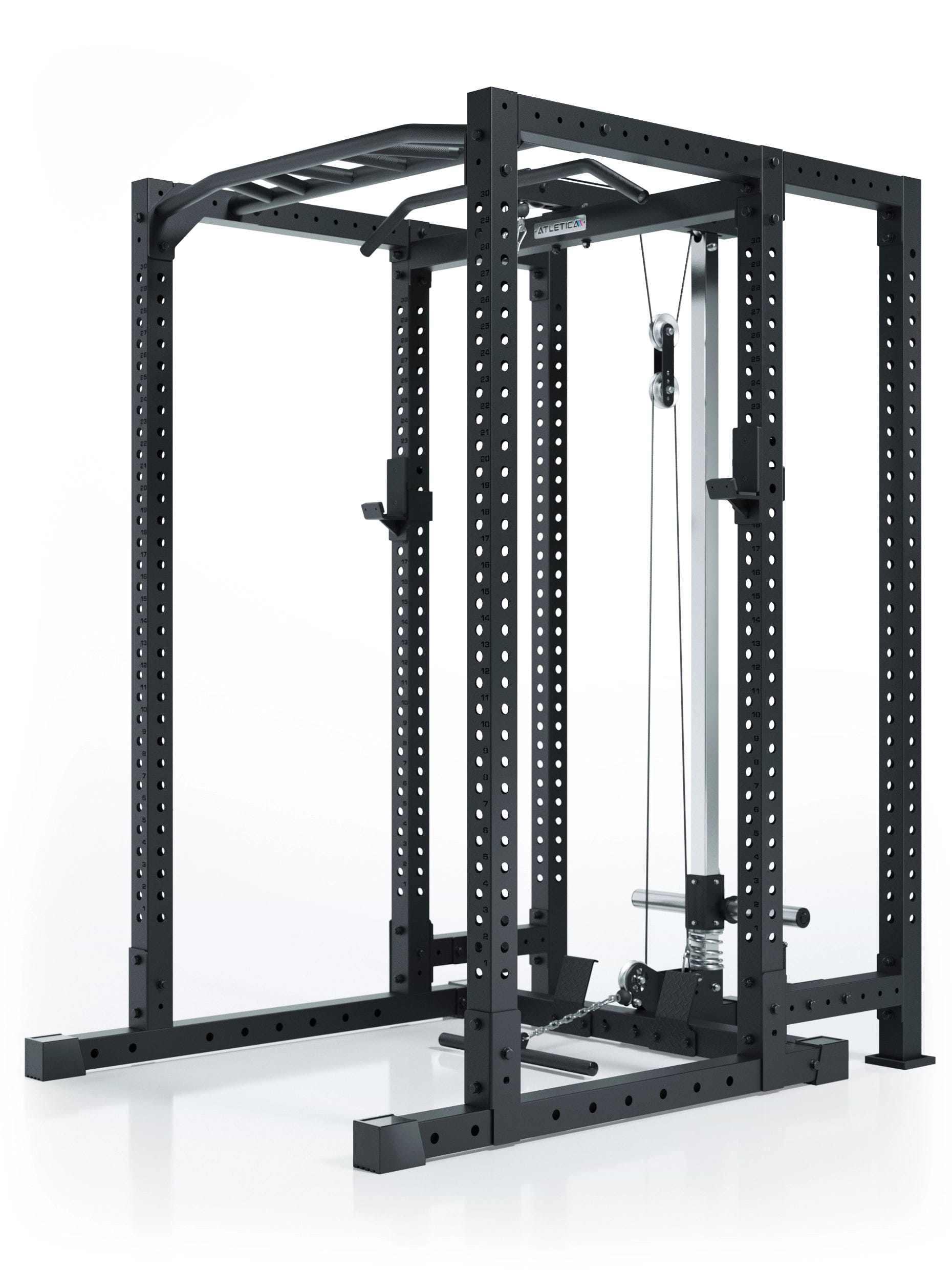 R7 Sixleg Extension 200 cm - am R7 Power Rack mit Lochraster und Befestigungselementen