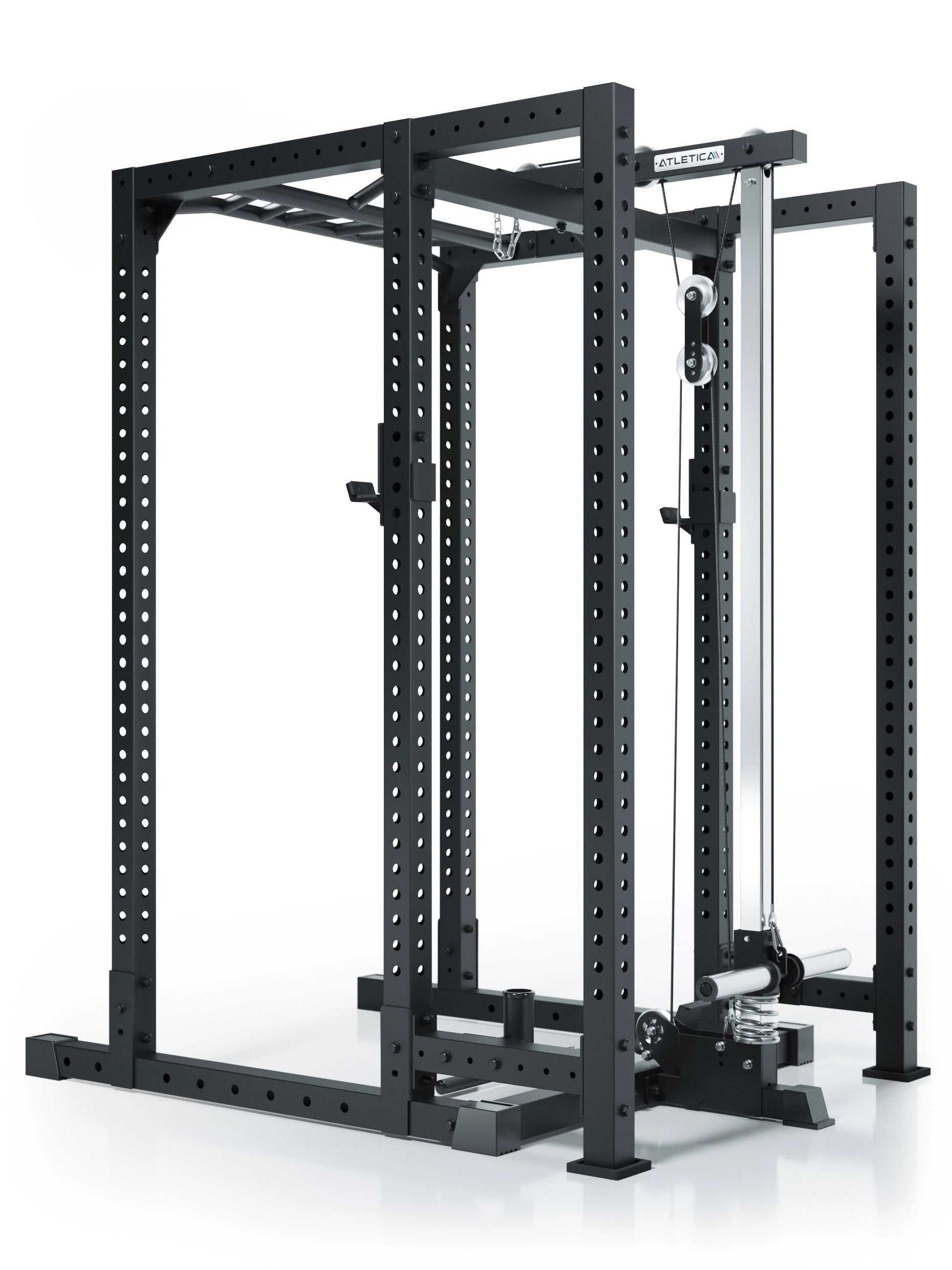 R7 Sixleg Extension 200 cm Anbauteil - am R7 Rack mit Kabelzug und Klimmzugstange