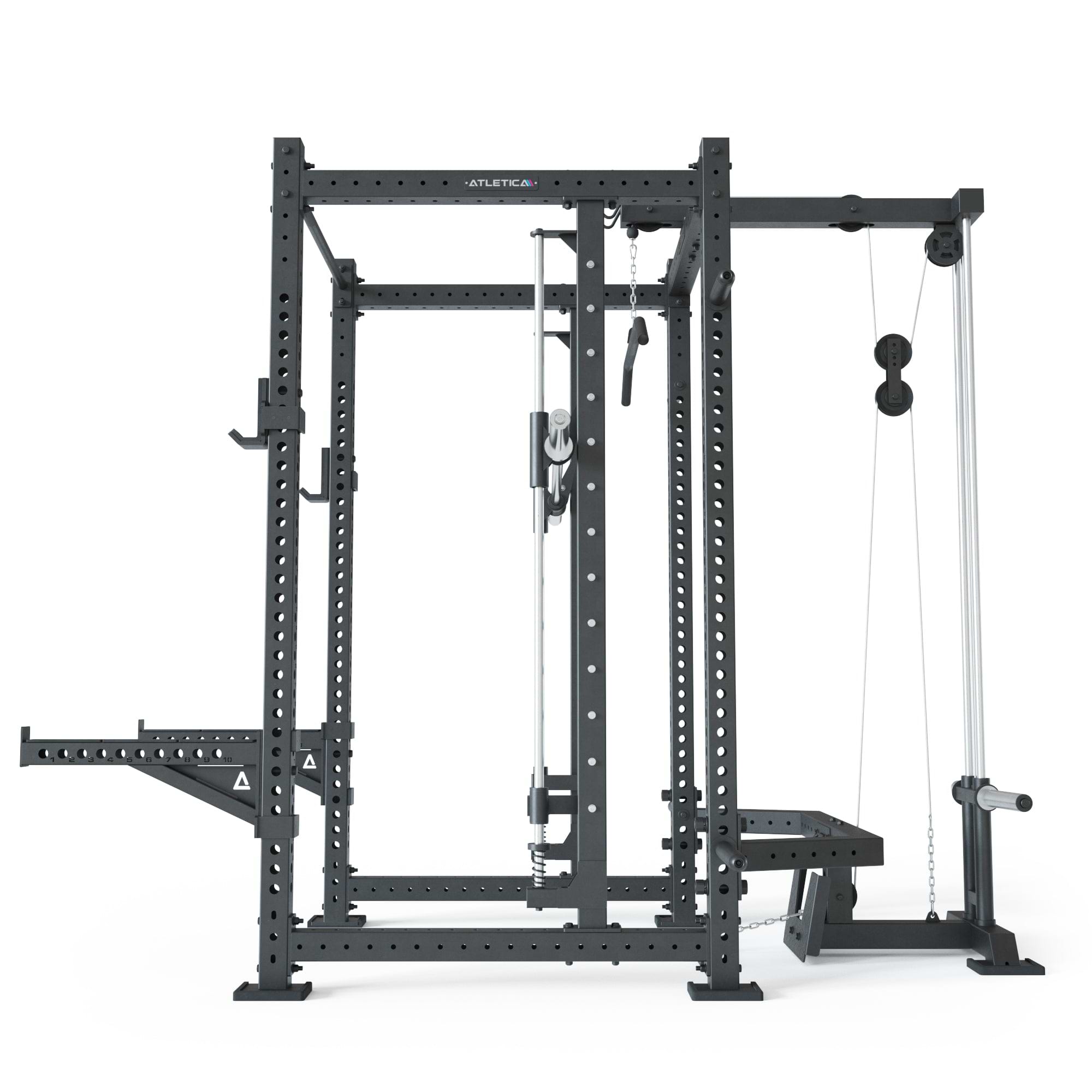 Power Rack R8 Spectre Long mit Plate Load System von Atletica