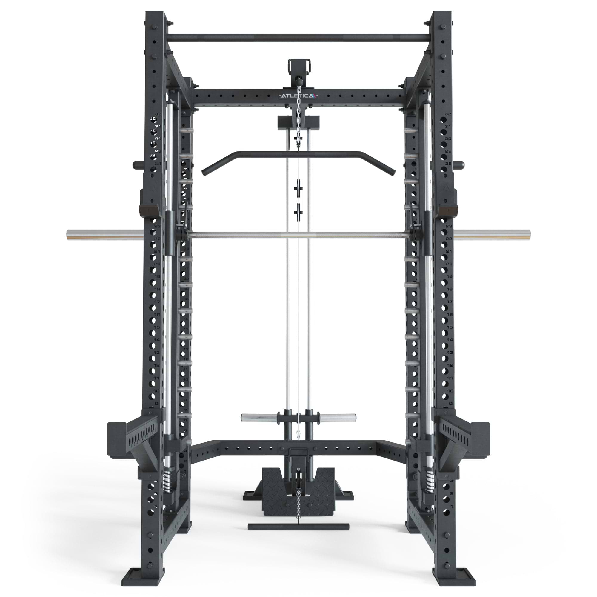 Power Rack R8 Spectre Mittel mit Plate Load System von Atletica