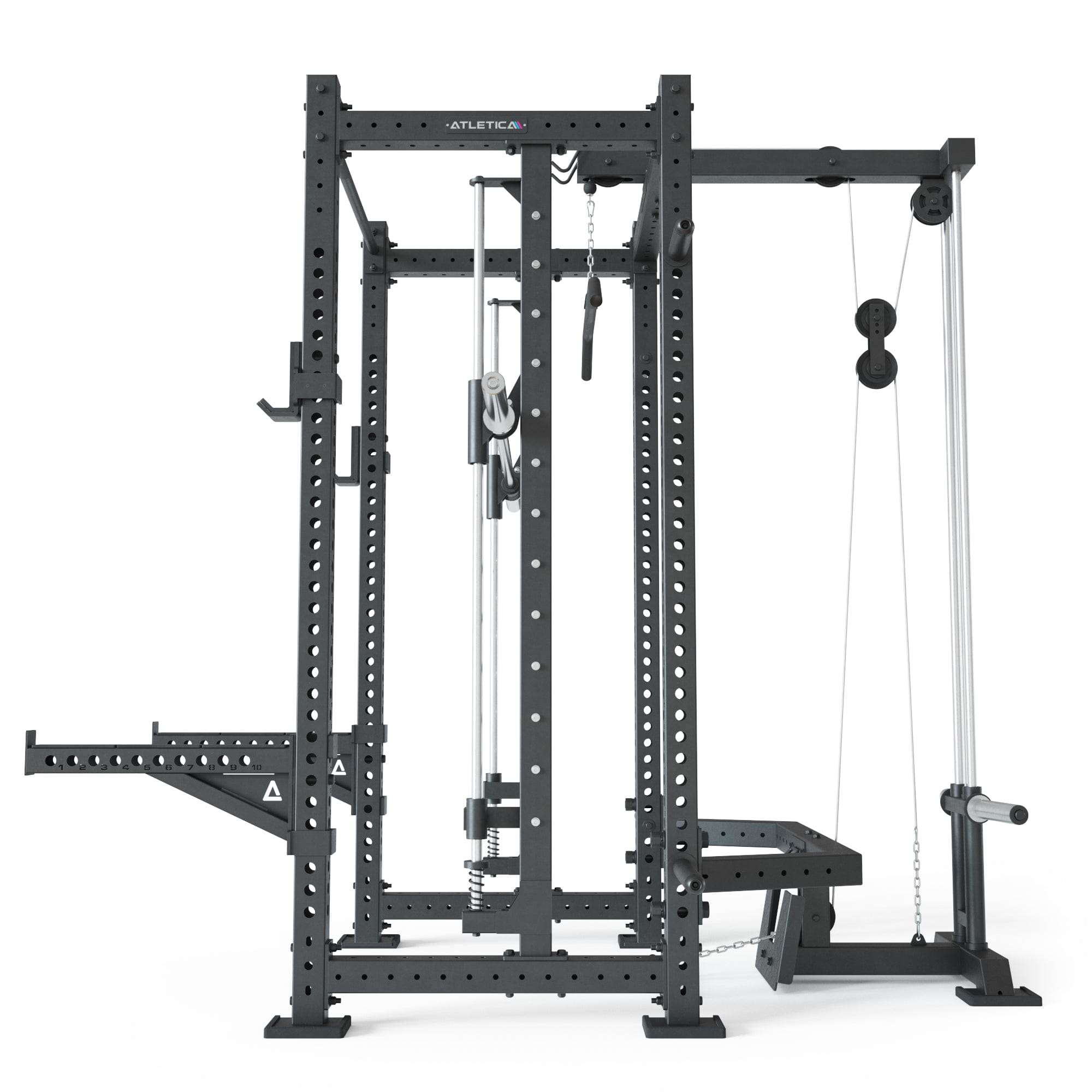 Power Rack R8 Spectre Mittel Plate Load Version von Atletica