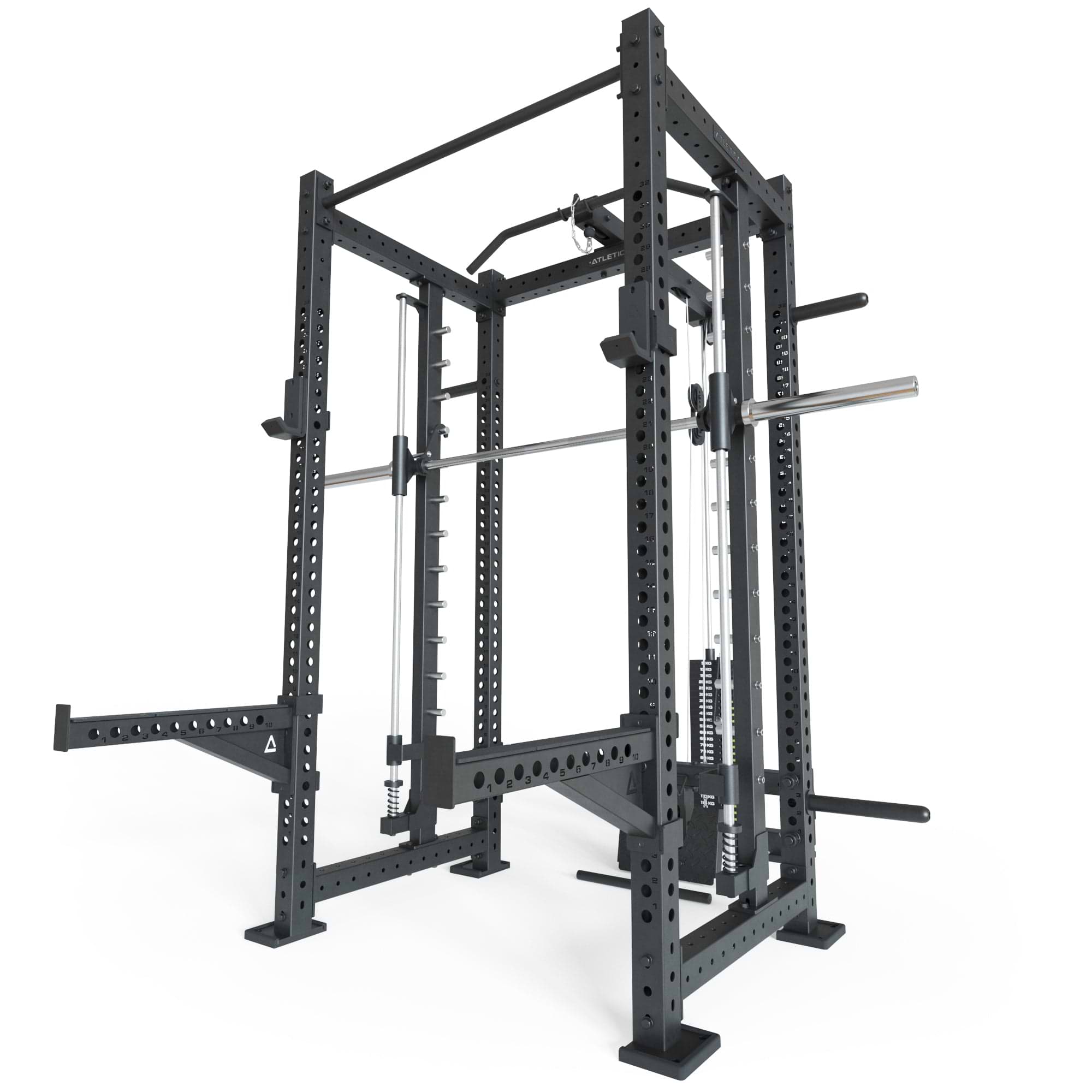 Atletica R8 Spectre Power Rack Mittel mit integrierter Multipresse