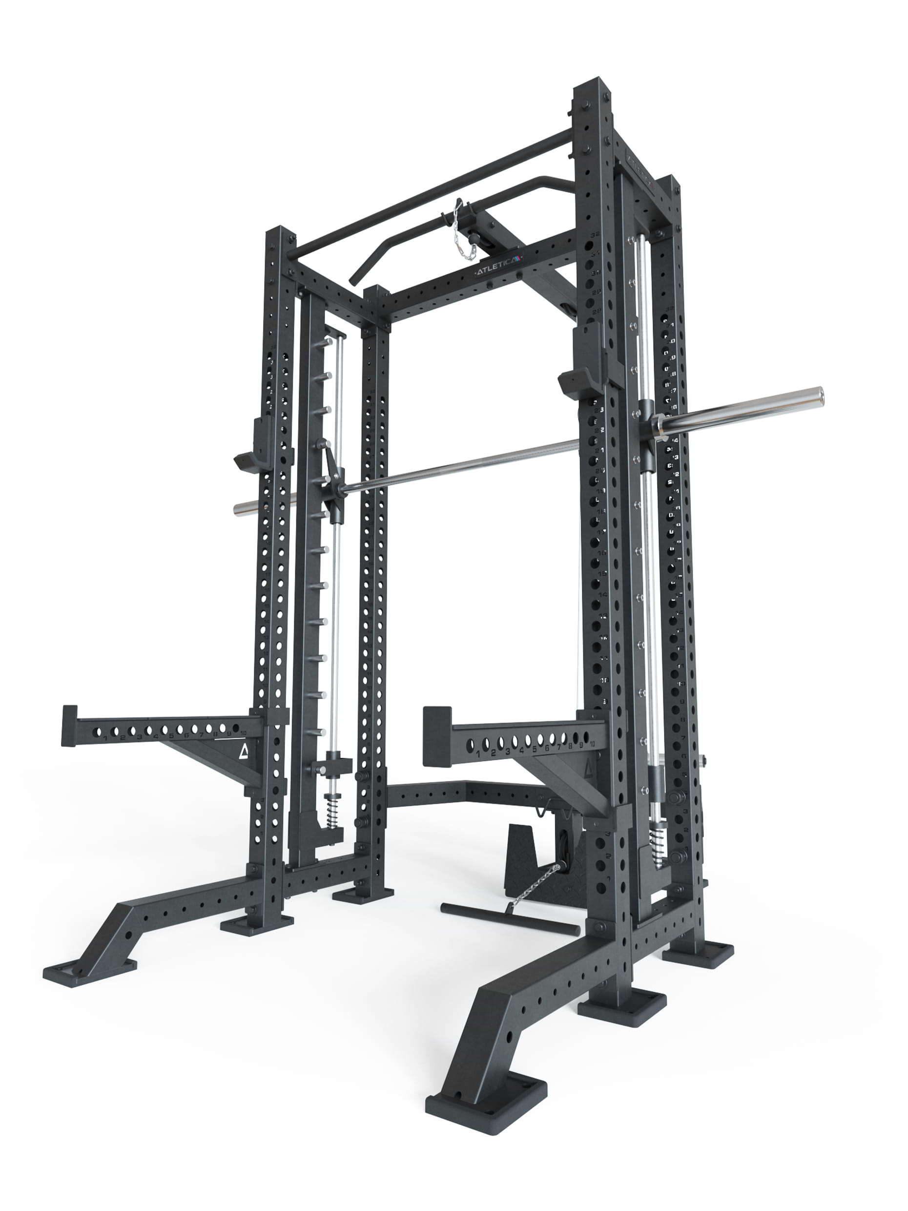 Power Rack R8 Spectre Kurz Plate Load Version von Atletica