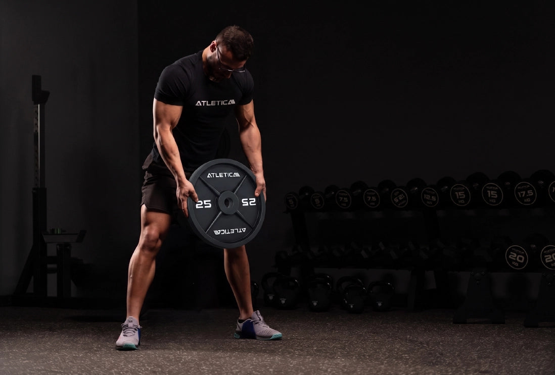 Gusseisen Hantelscheiben: Iron Plates von Atletica