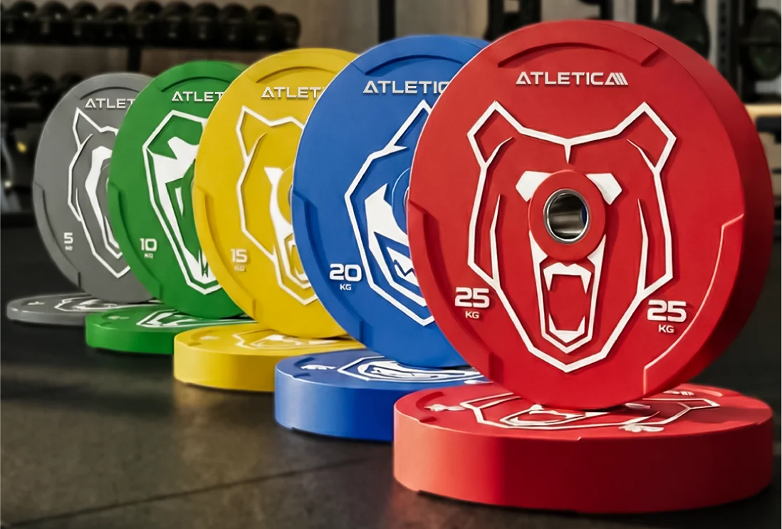 Atletica Animal Bumper Plates: umweltfreundlich und schadstofffrei hergestellt