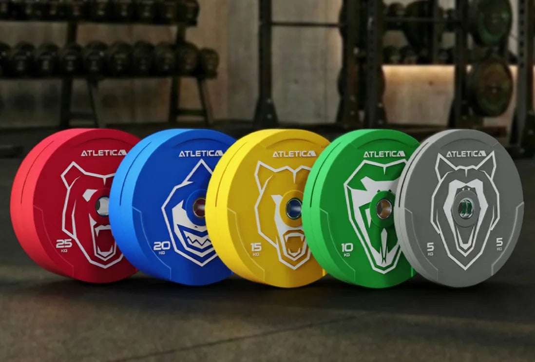 Animal Bumper Plates mit einzigartigem Design von Atletica