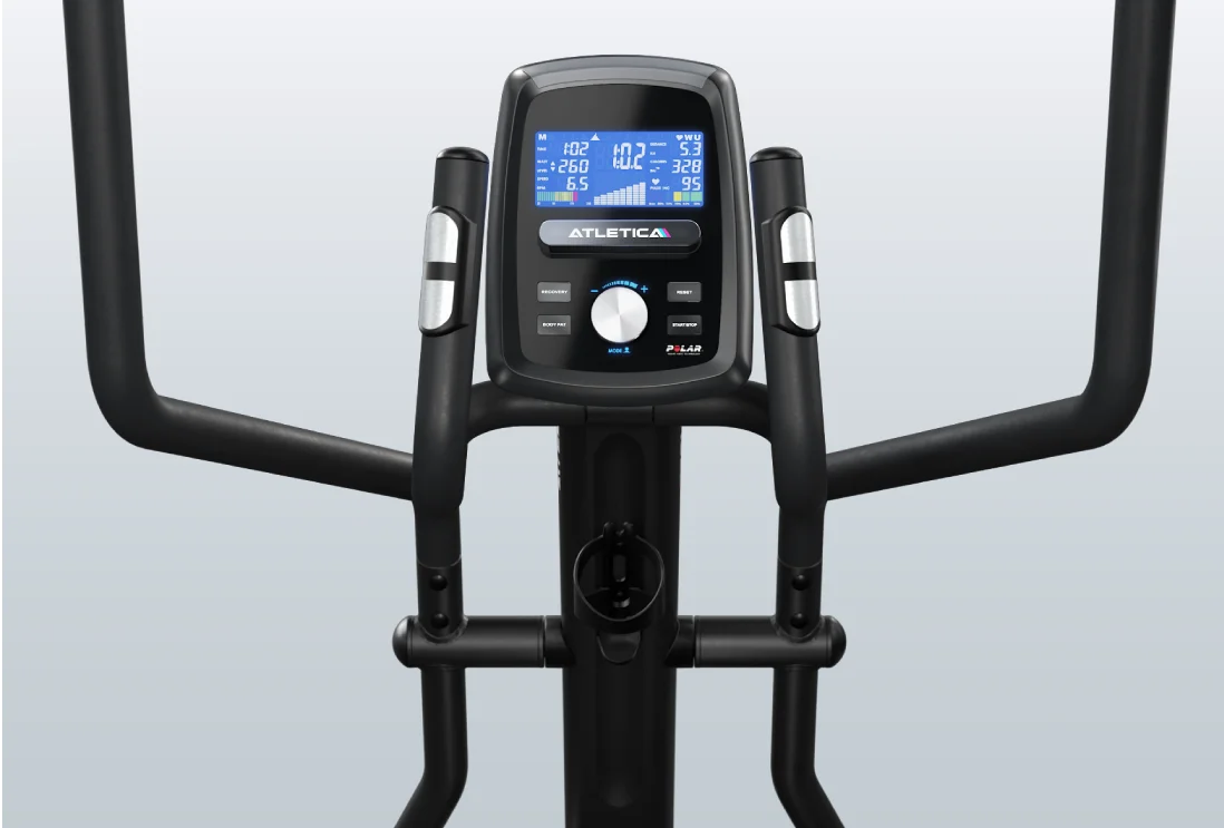 Crossfold Crosstrainer: 16 Widerstandsstufen, 12 Programme, Watt- & Herzfrequenzmodus sowie bis zu 12 speicherbare Nutzerprofile