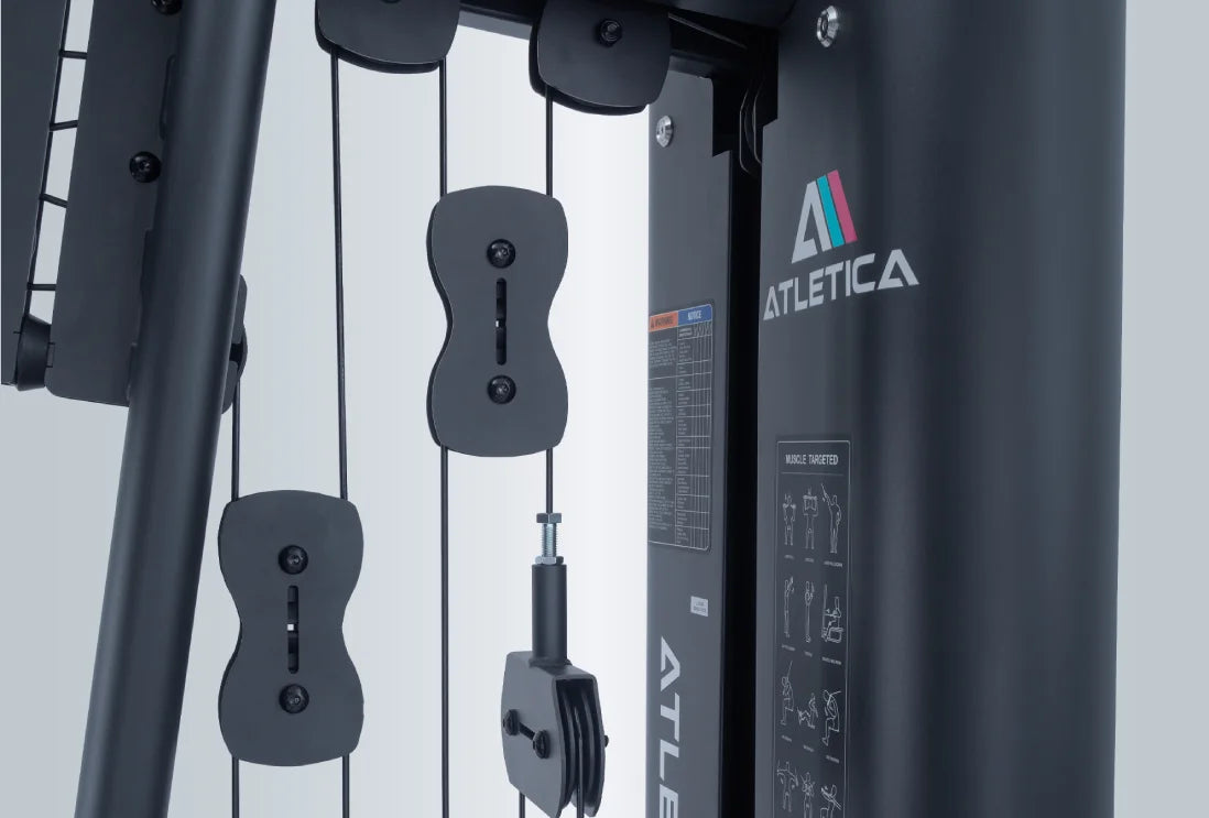 X-Tron Multigym: 7-fach verstellbare Kabelzugarme