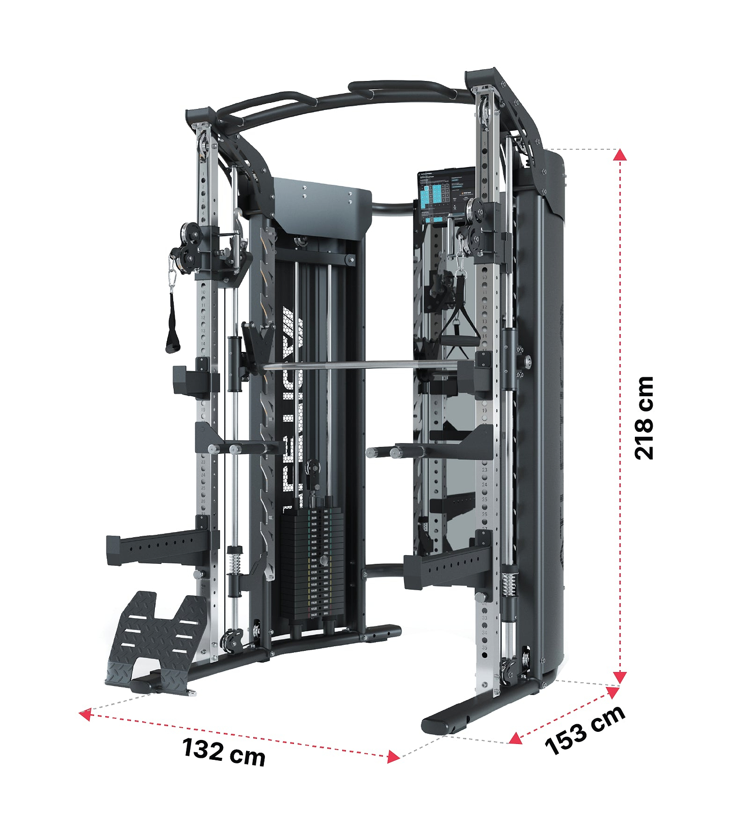 Kraftstation Quantum PRO: Dimensionen