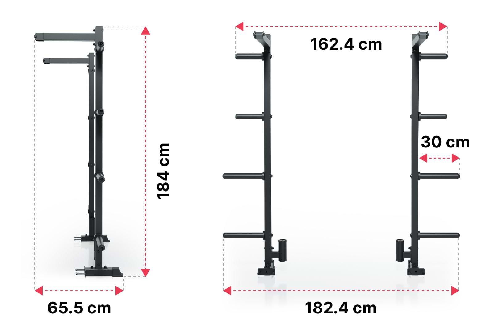R5 Sixleg Extension: Dimensionen