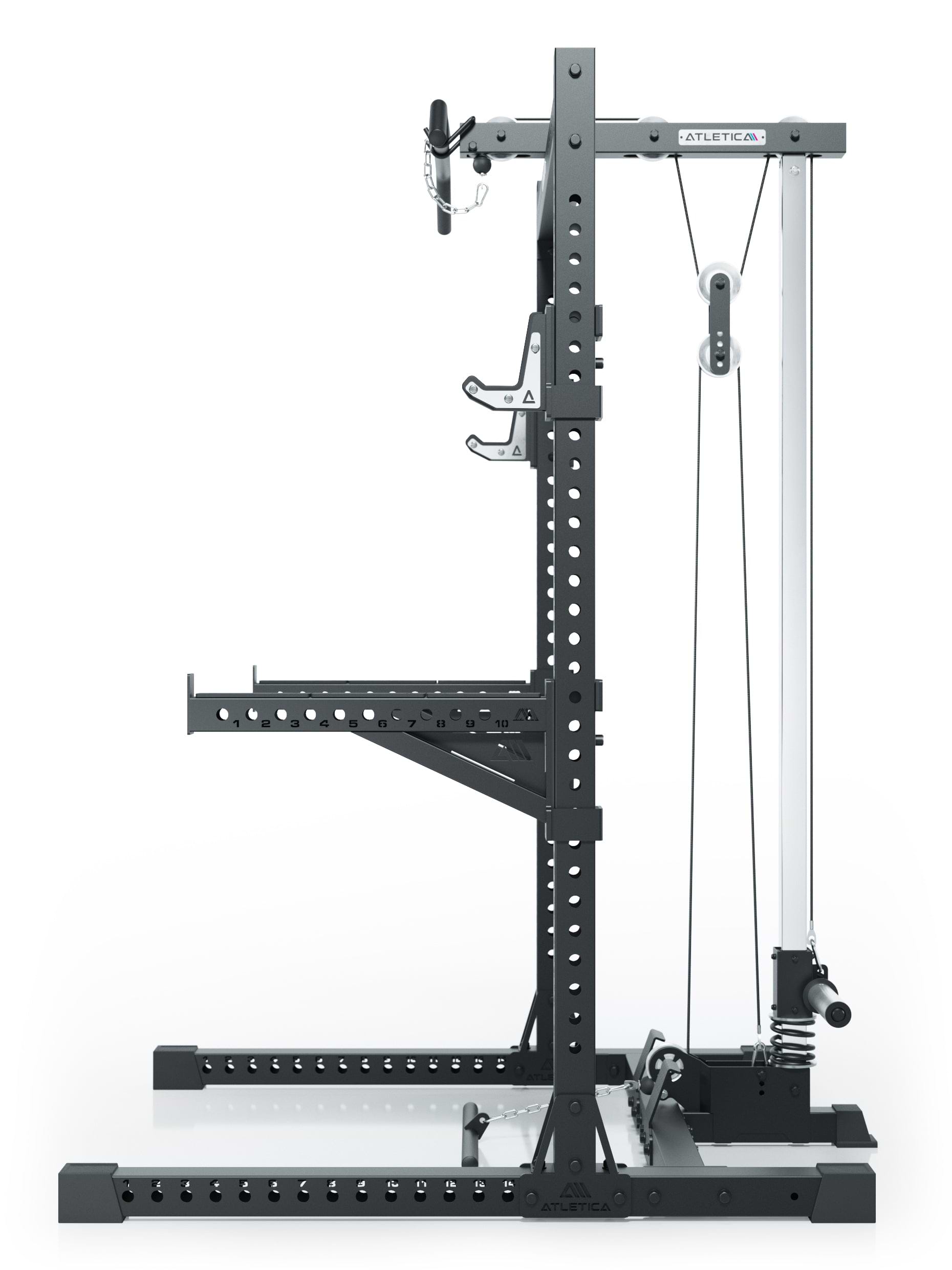Squat Rack R7 Rider Plate Loaded: Modular ausbaubar mit Deadlift Station