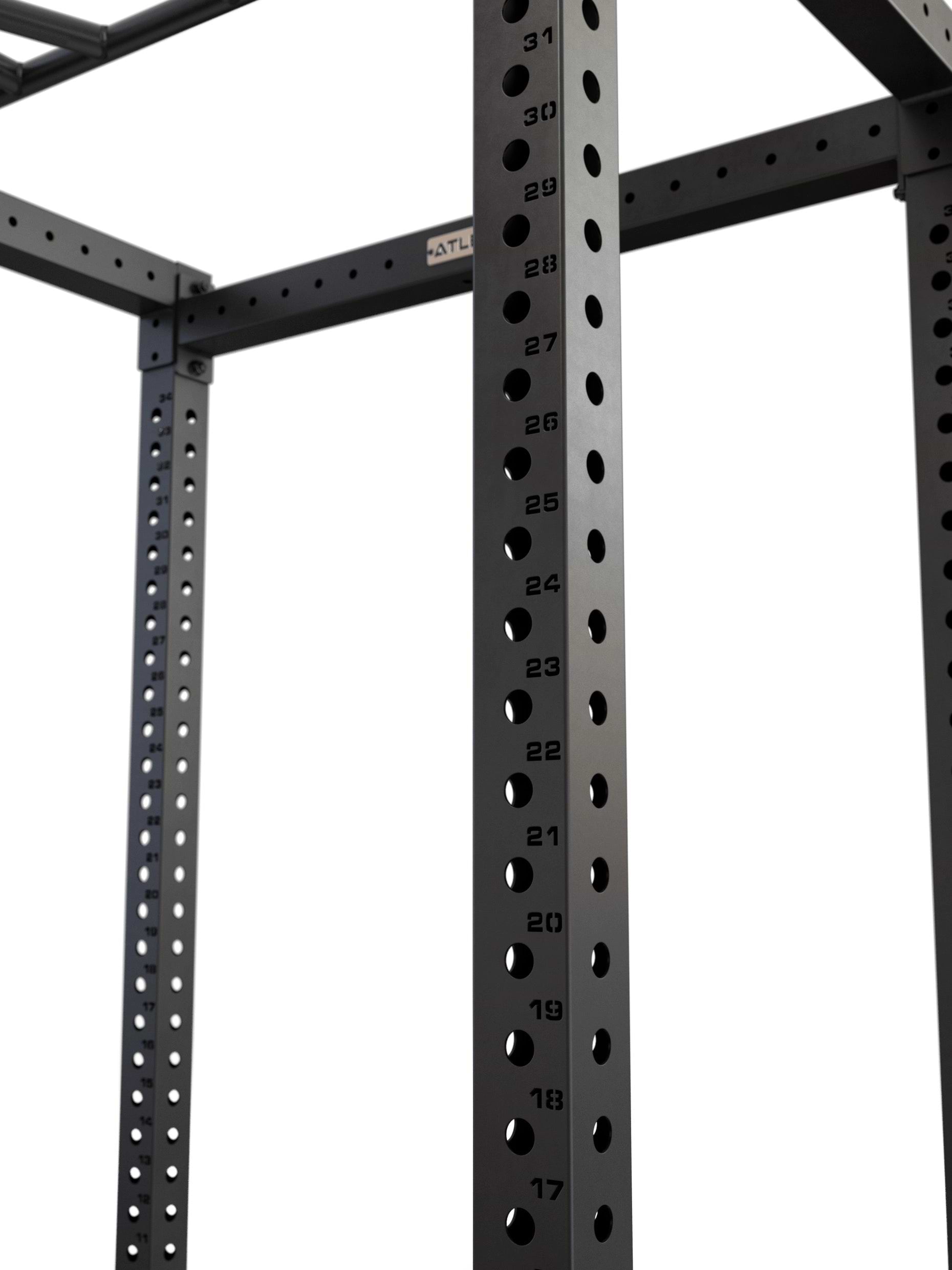 R7 Root Power Rack 224 cm: 4-Pfosten Cage mit Multi-Grip Pull Up Bar