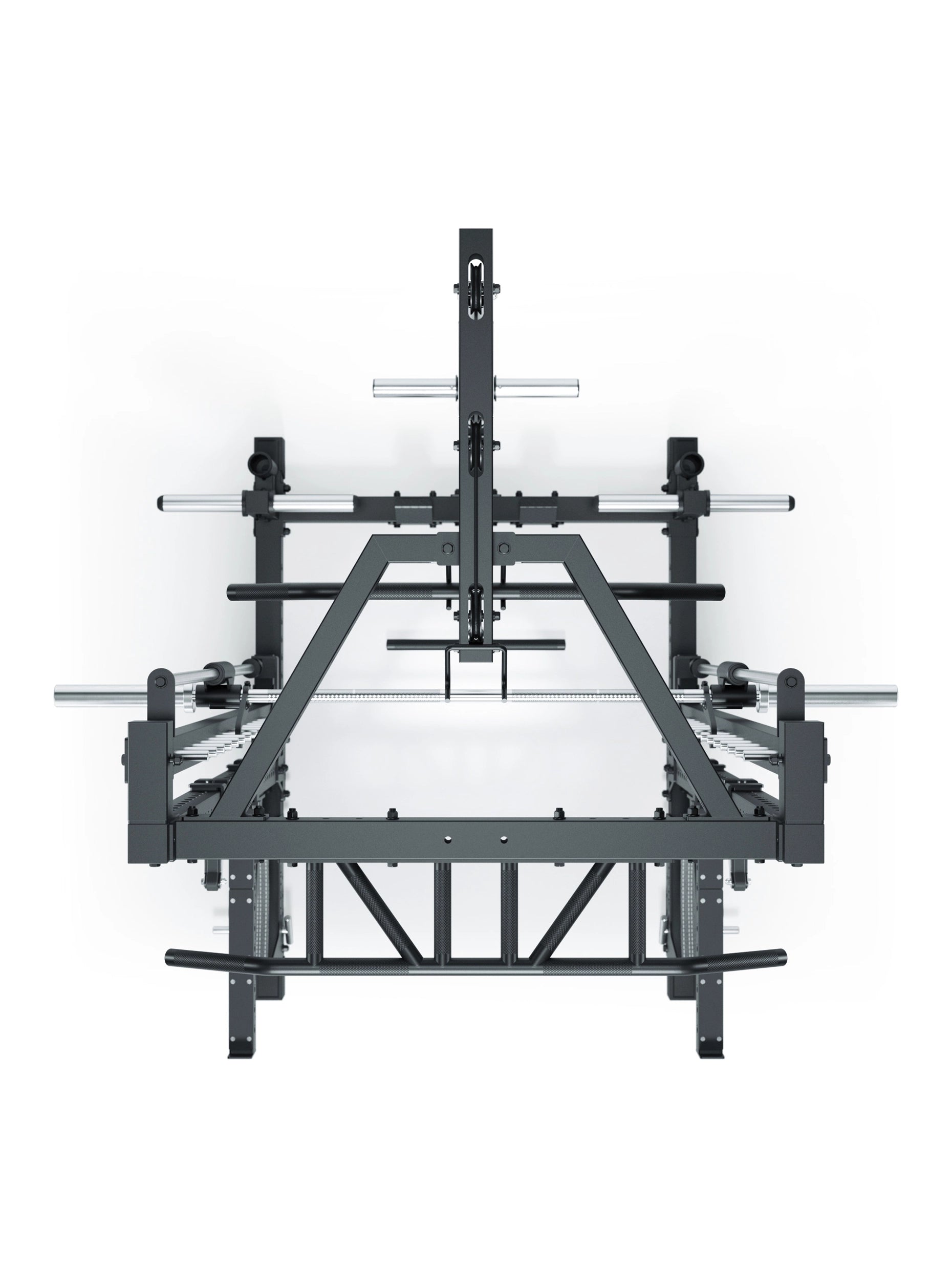 ATLETICA R7 Squat Rack mit Latzug und Multipresse Nemesis 70x70 Uprights R7 Serie 