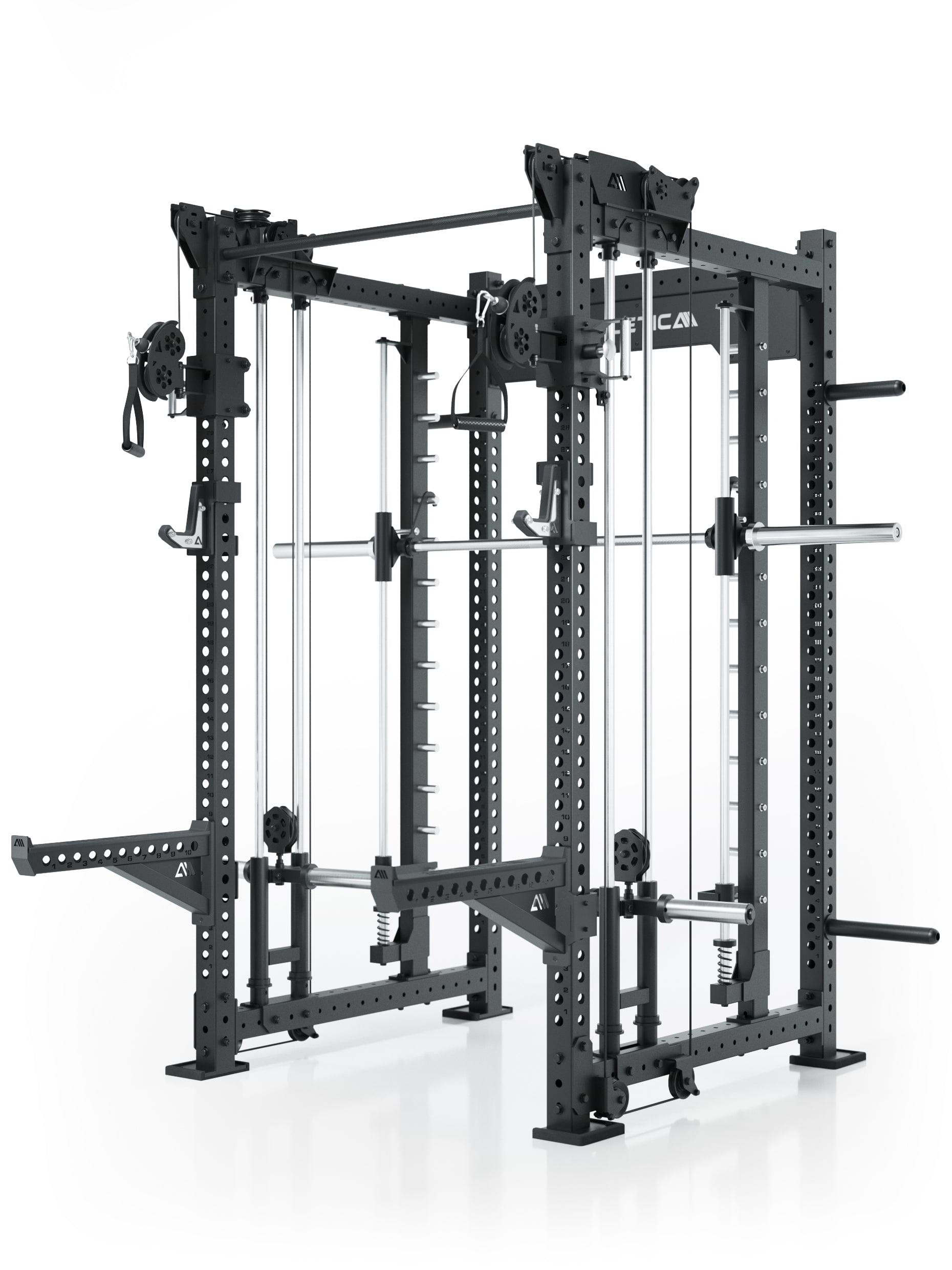 Power Rack R8 Bradley | Plate Loaded mit Gewichten 