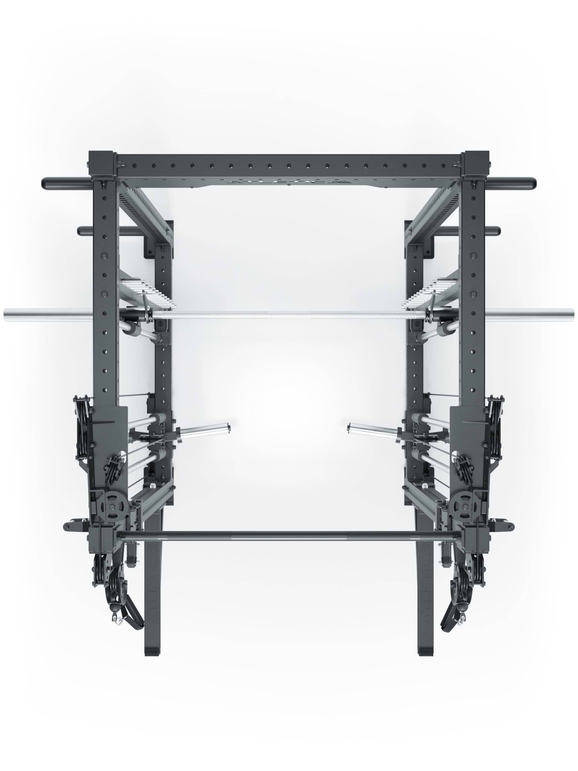 Power Rack R8 Bradley | Plate Loaded mit Gewichten