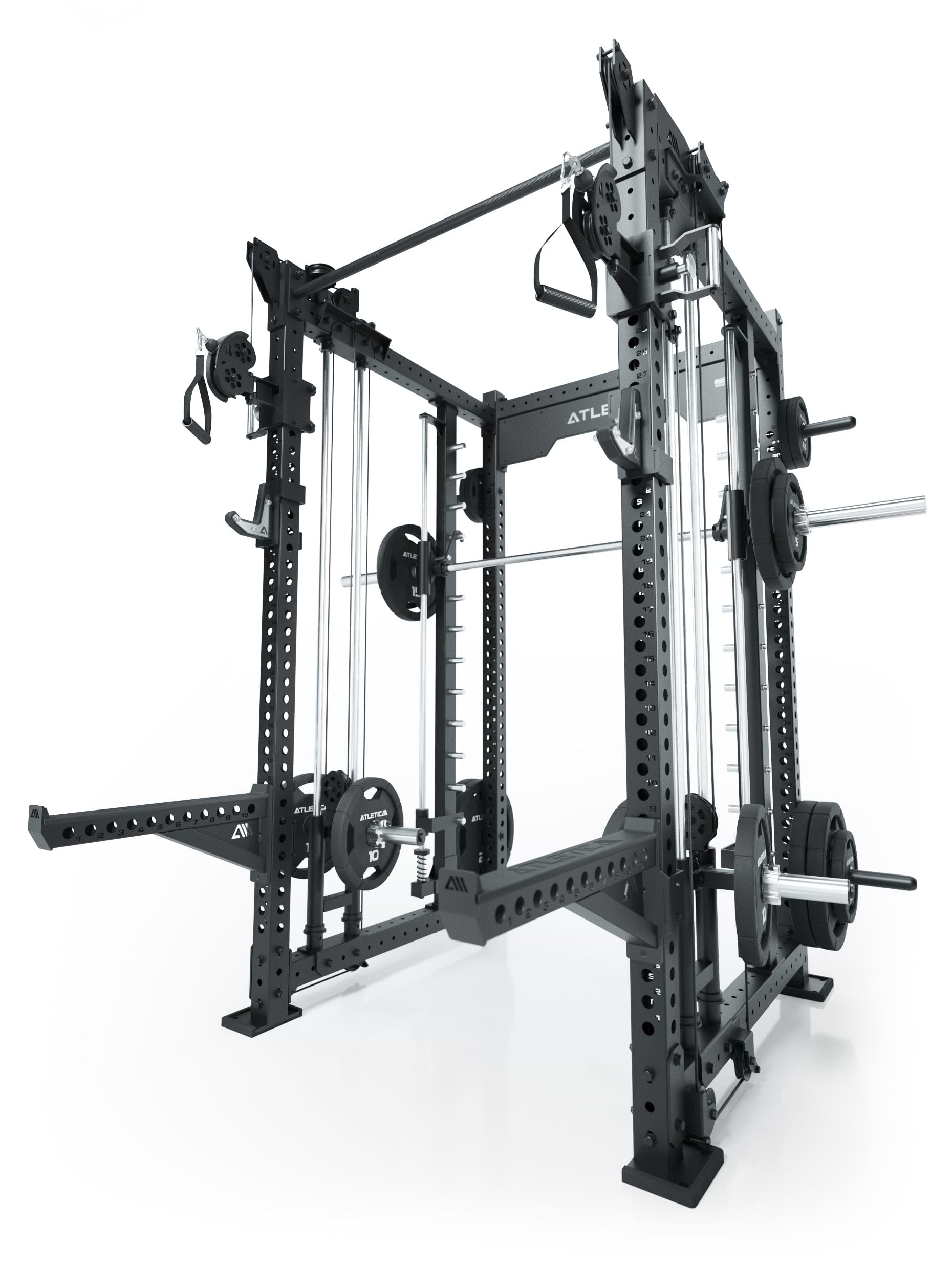 Power Rack R8 Bradley | Plate Loaded mit Gewichten