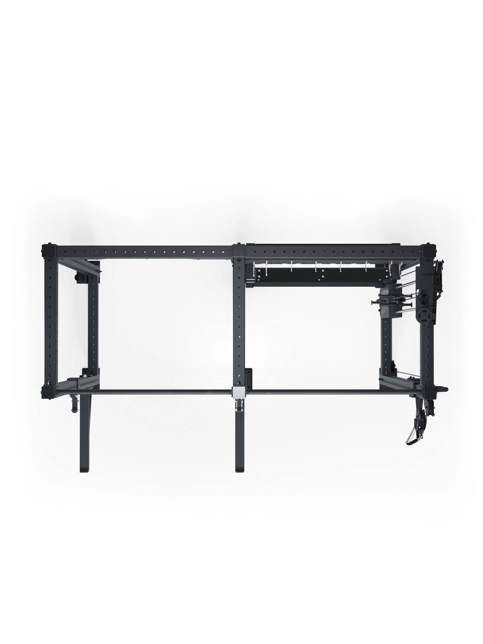 R8 Falcon R – kompaktes Power Rack mit Kabelzug, 90-kg-Gewichtsblock: Power Cage